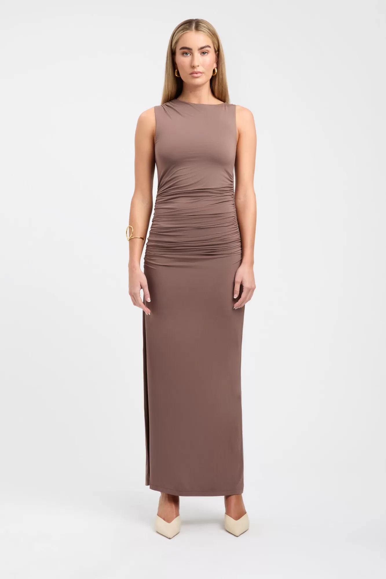 KOOKAÏ Alannah Maxi Dress Walnut Hot