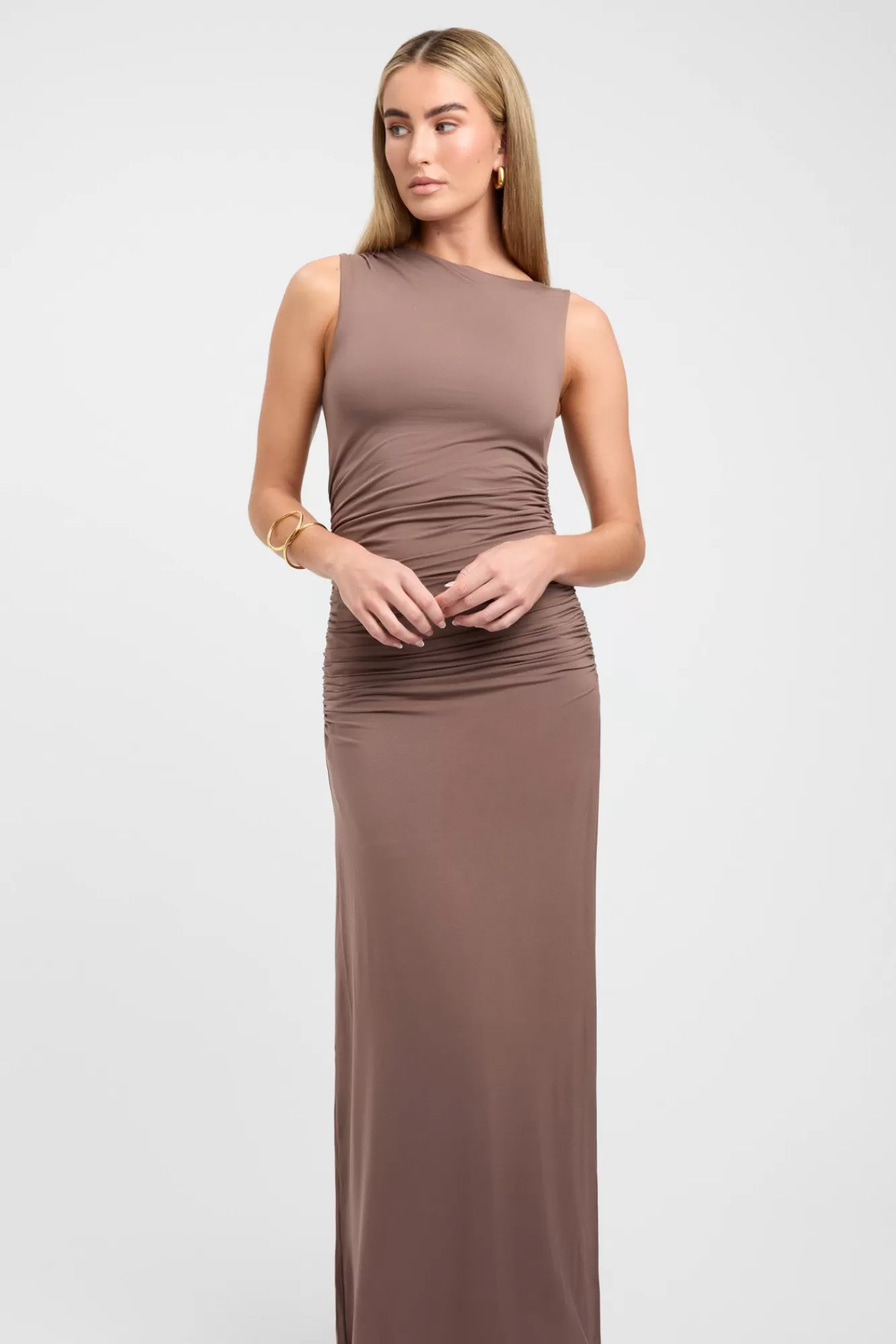 KOOKAÏ Alannah Maxi Dress Walnut Hot