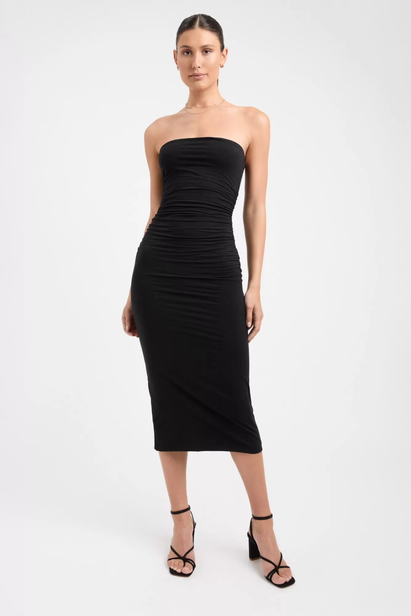 KOOKAÏ Alina Strapless Dress Black Sale