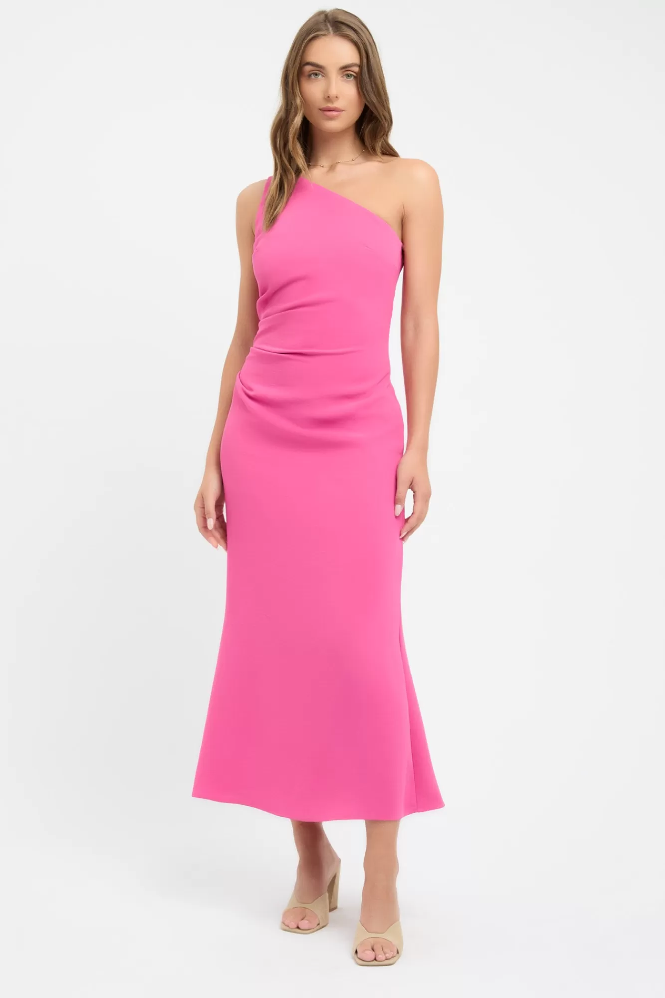 KOOKAÏ Alpha Rouched Dress Paradise Pink Fashion