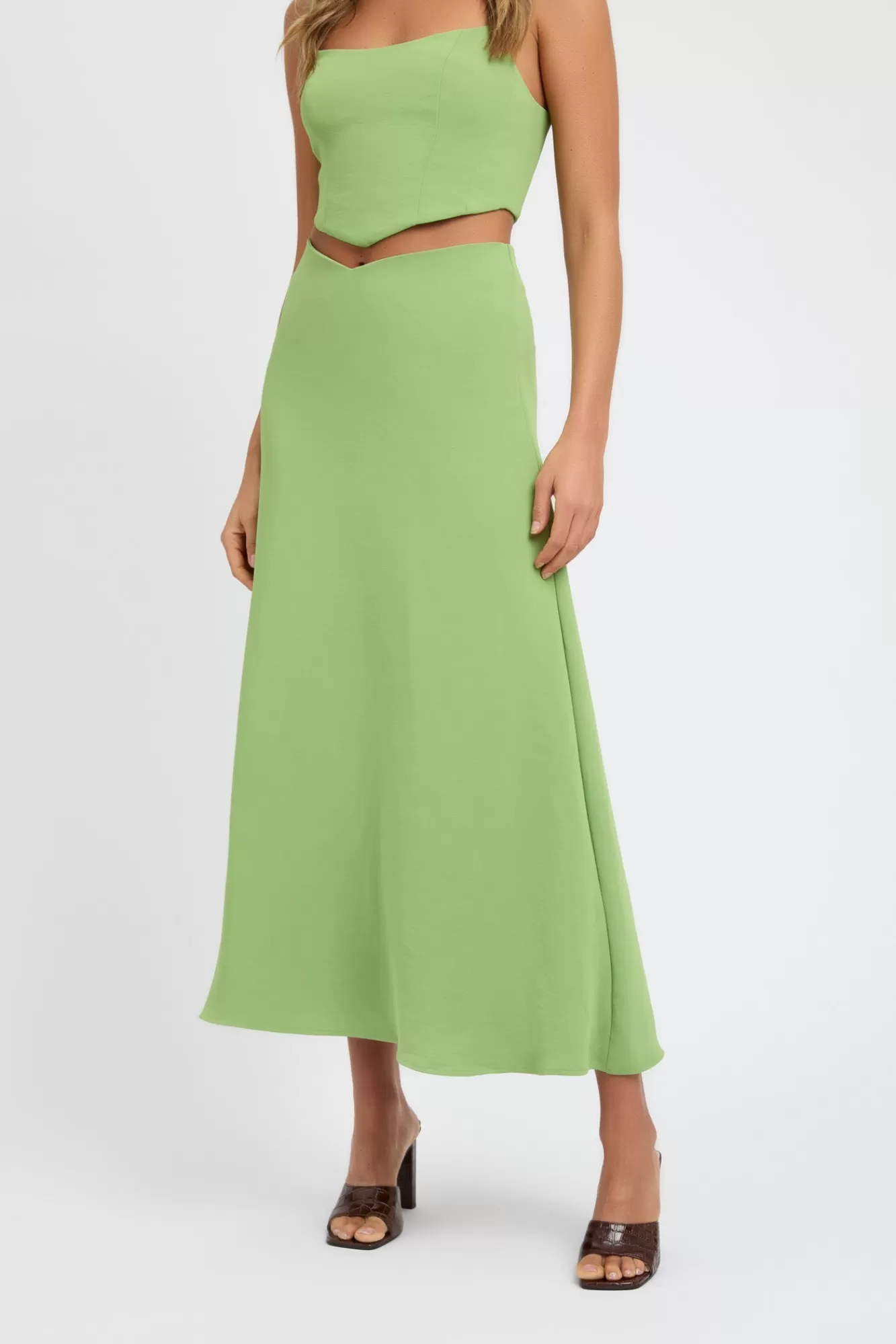 KOOKAÏ Alpha Vee Skirt Daiquiri Green Sale