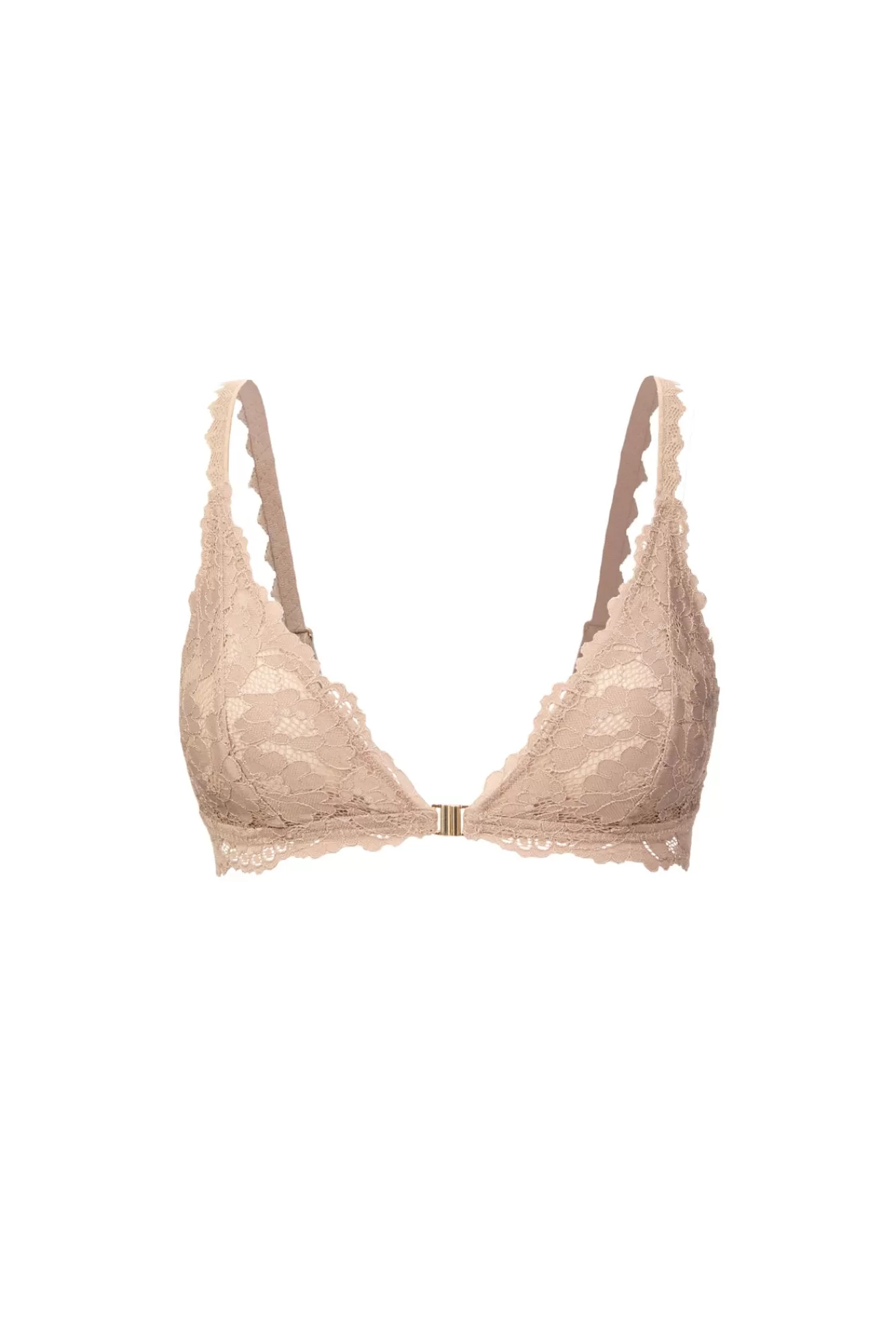 KOOKAÏ Archer Lace Bralette Almondine Cheap