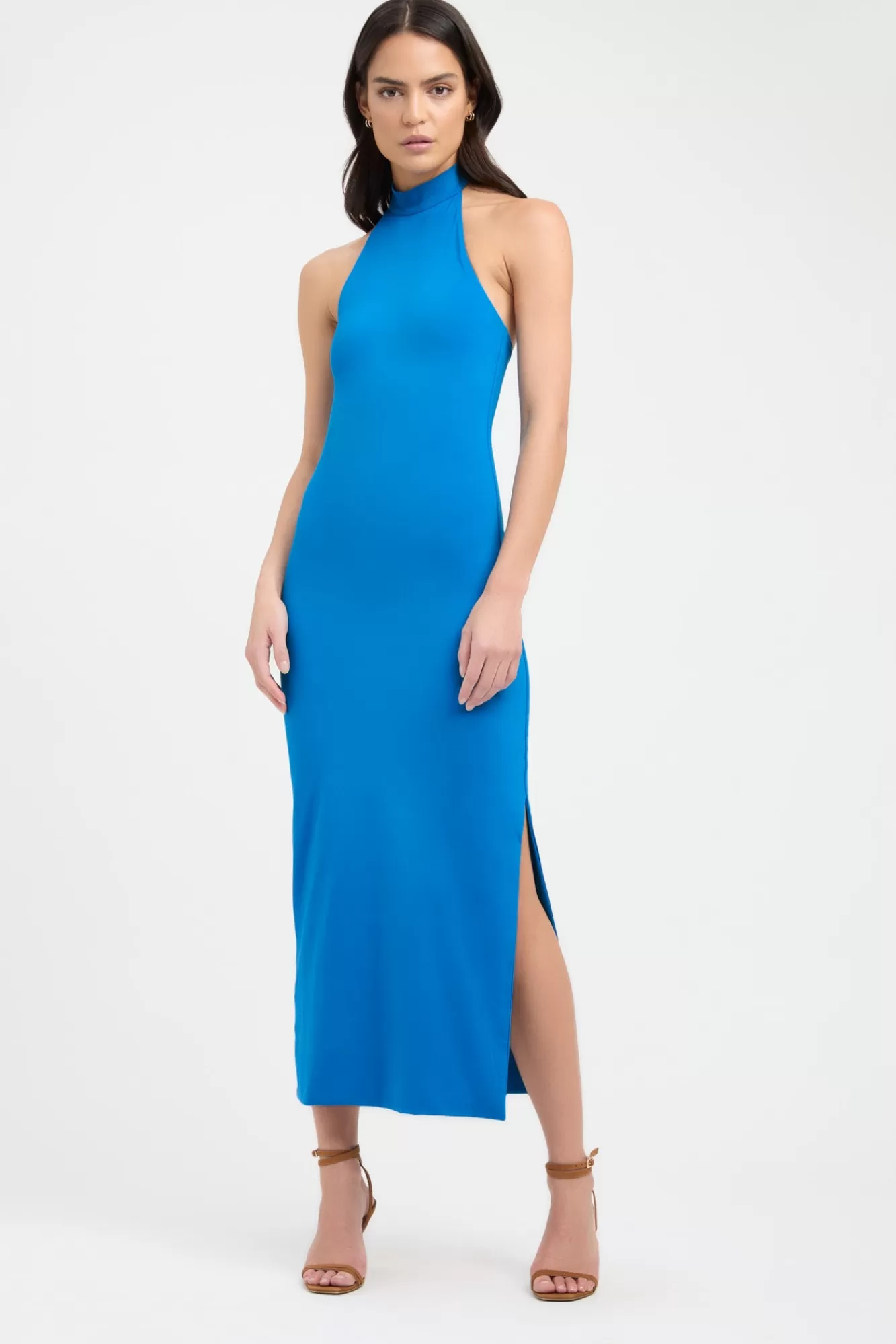 KOOKAÏ Archer Midi Dress Diva Blue Fashion