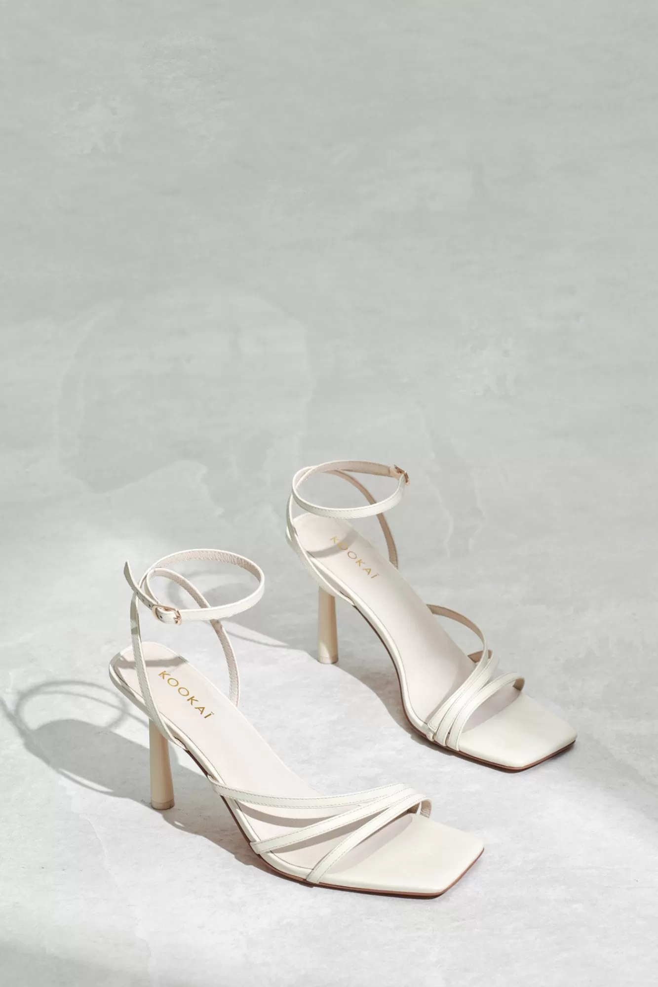 KOOKAÏ Ariana Heel Ivory Cheap