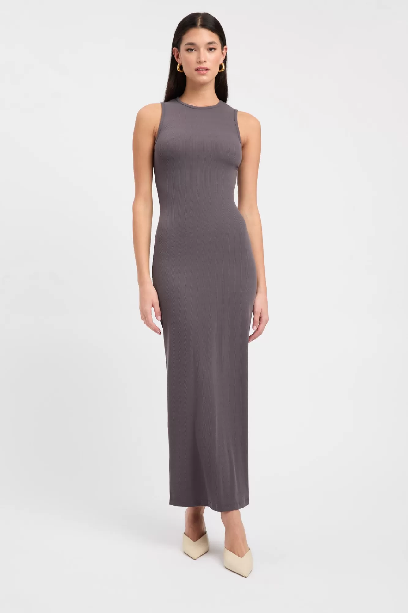 KOOKAÏ Audrey Maxi Dress Graphite Cheap