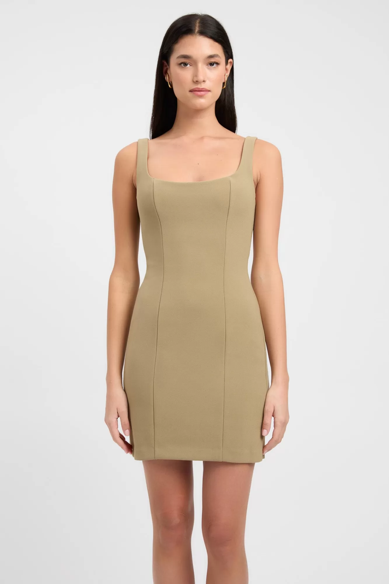 KOOKAÏ Aurora Core Mini Dress Green Tea Fashion