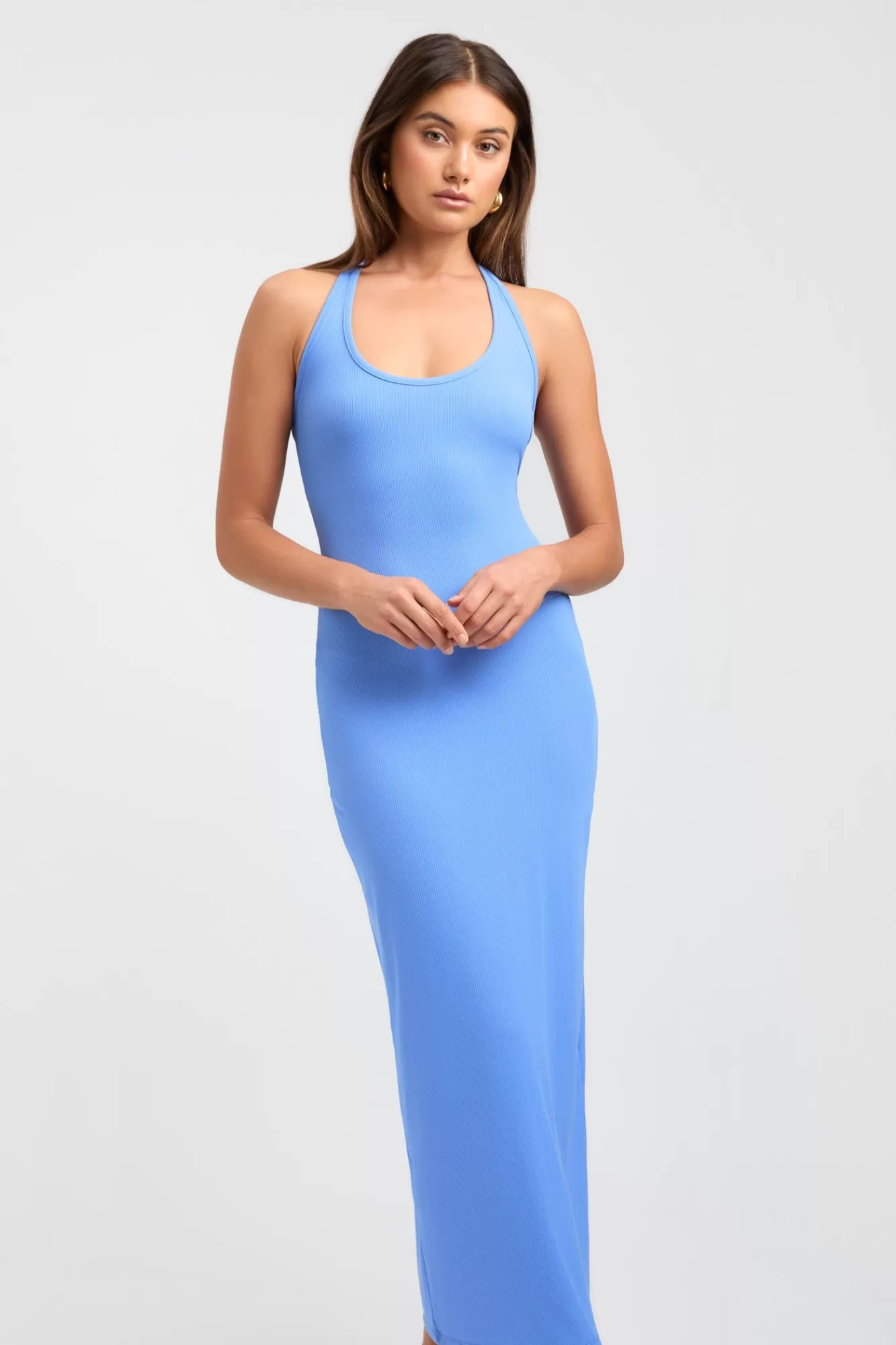 KOOKAÏ Bay Halter Dress Bronte Blue Best Sale