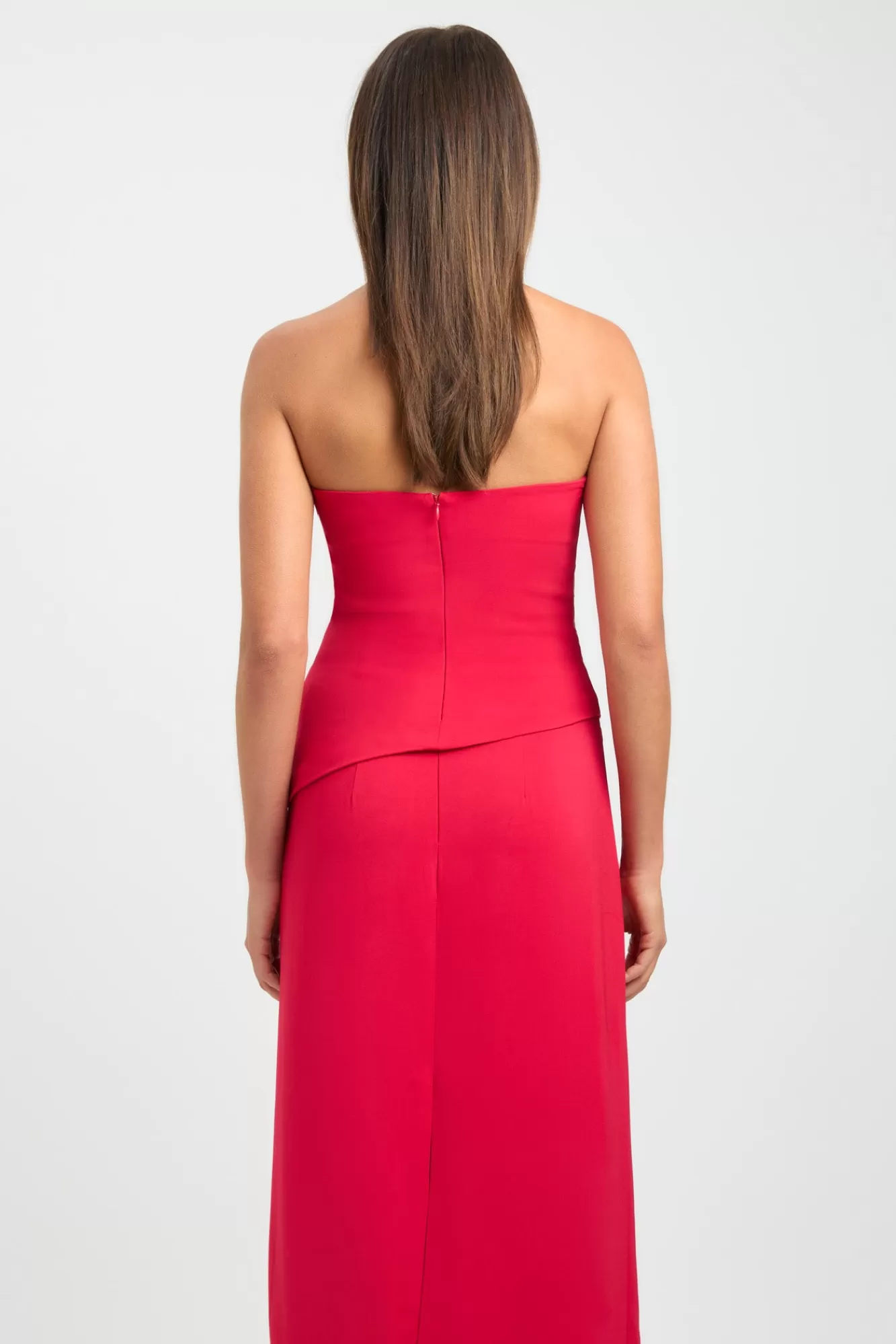 KOOKAÏ Becky Strapless Top Lipstick Red Flash Sale