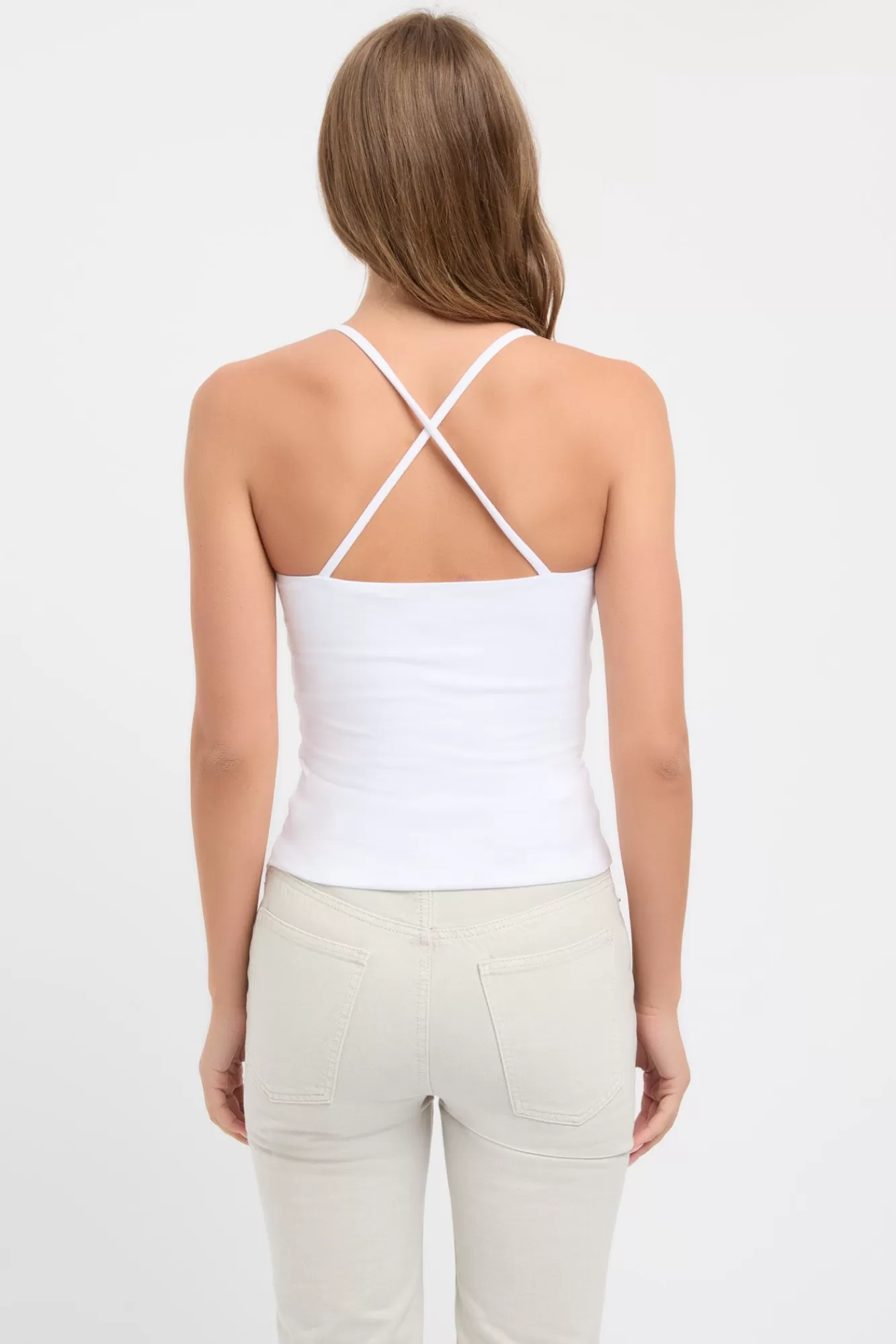 KOOKAÏ Bella Halter Top White Shop