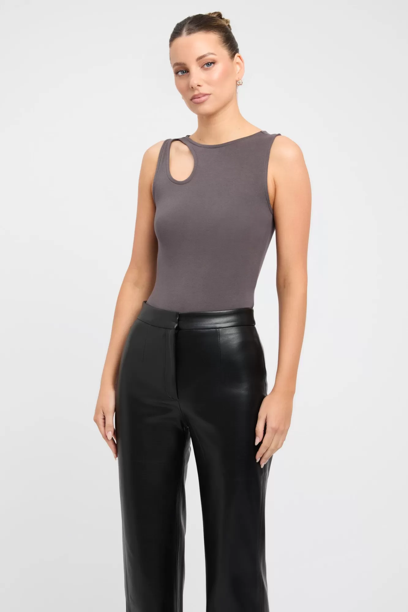 KOOKAÏ Cindy Tank Charcoal Discount