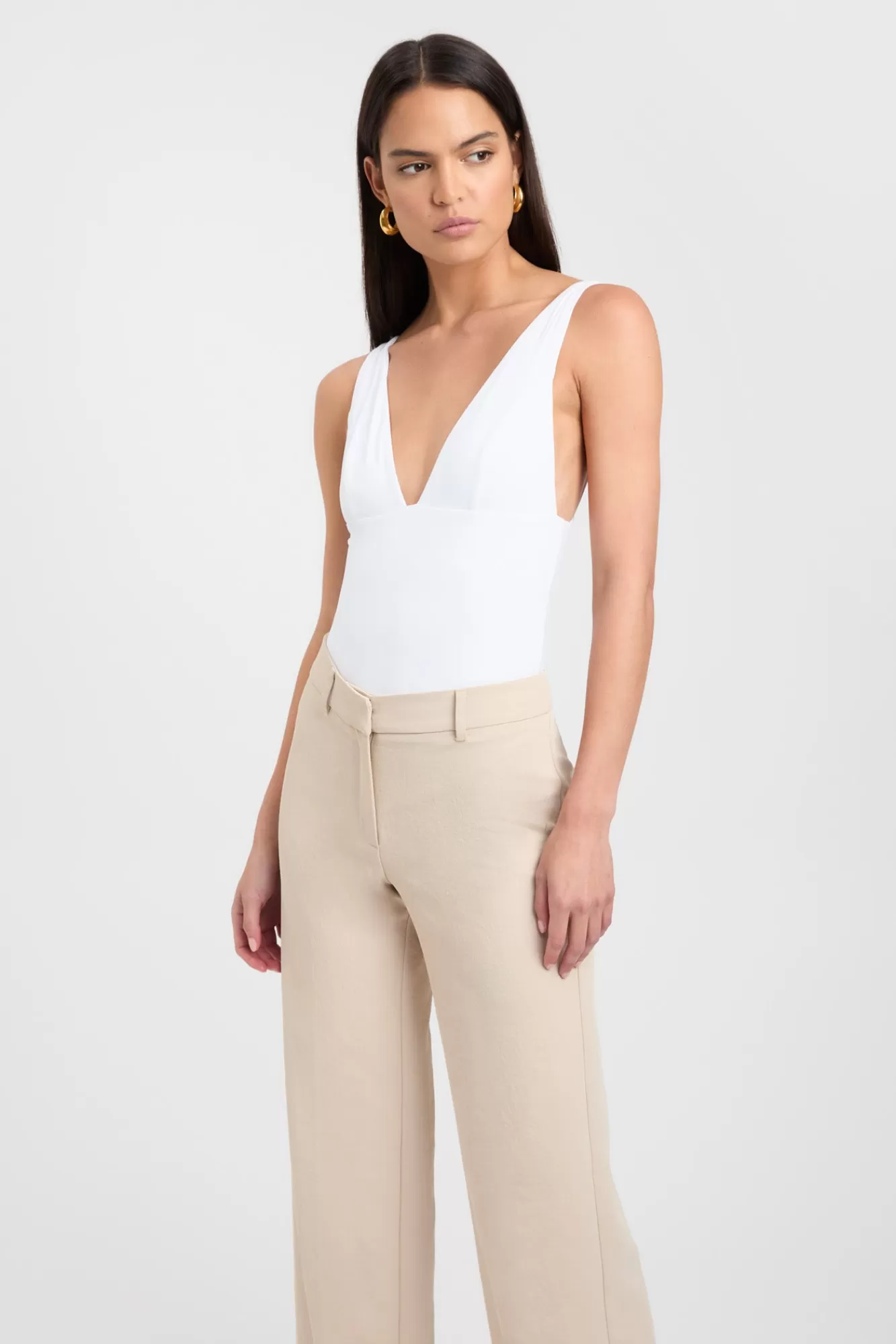 KOOKAÏ Core Bodysuit White Sale