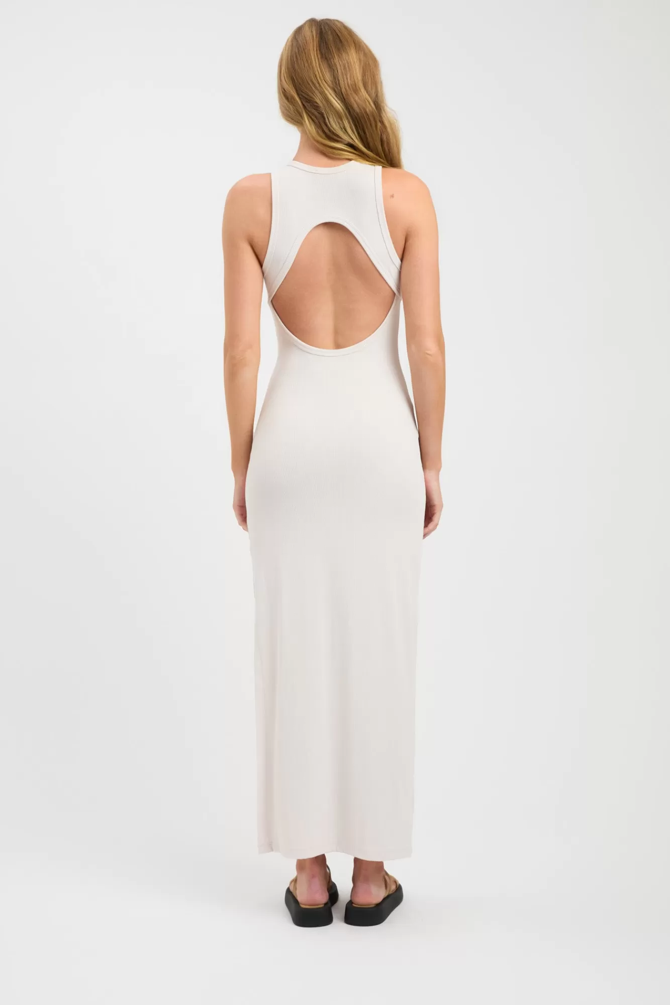 KOOKAÏ Dallas Dress Pearl Grey Flash Sale