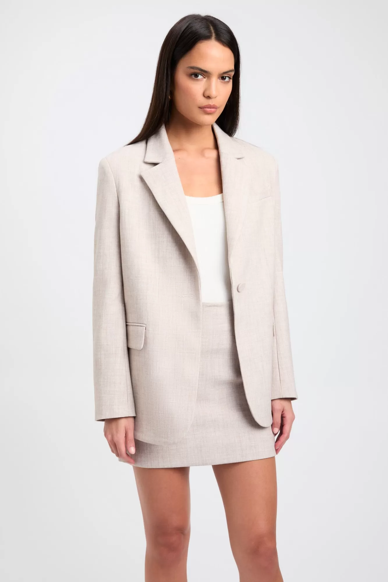 KOOKAÏ Darcy Curved Blazer Almondine Store