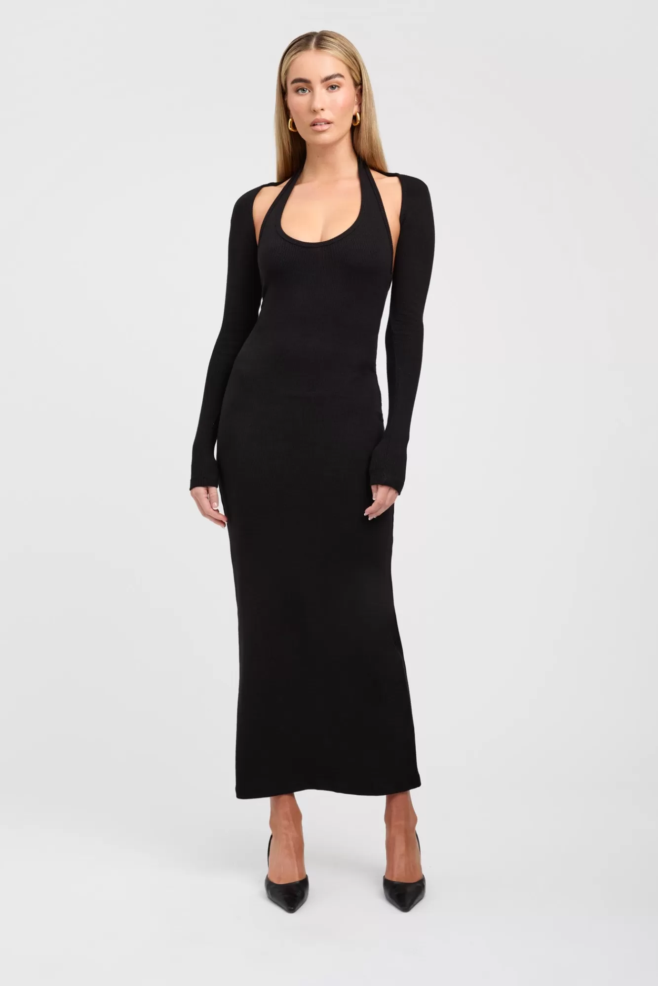 KOOKAÏ Dua Midi Dress Black Best Sale