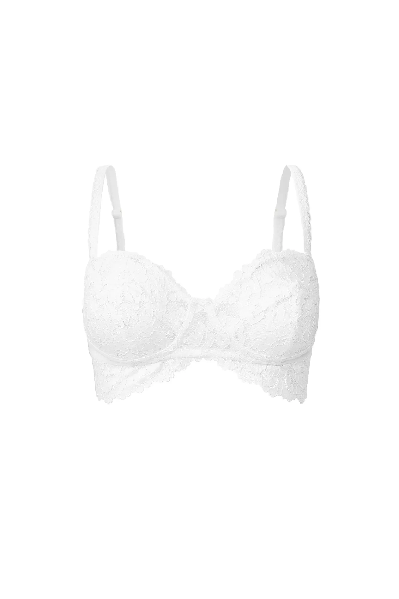 KOOKAÏ Effie Lace Bralette White Best