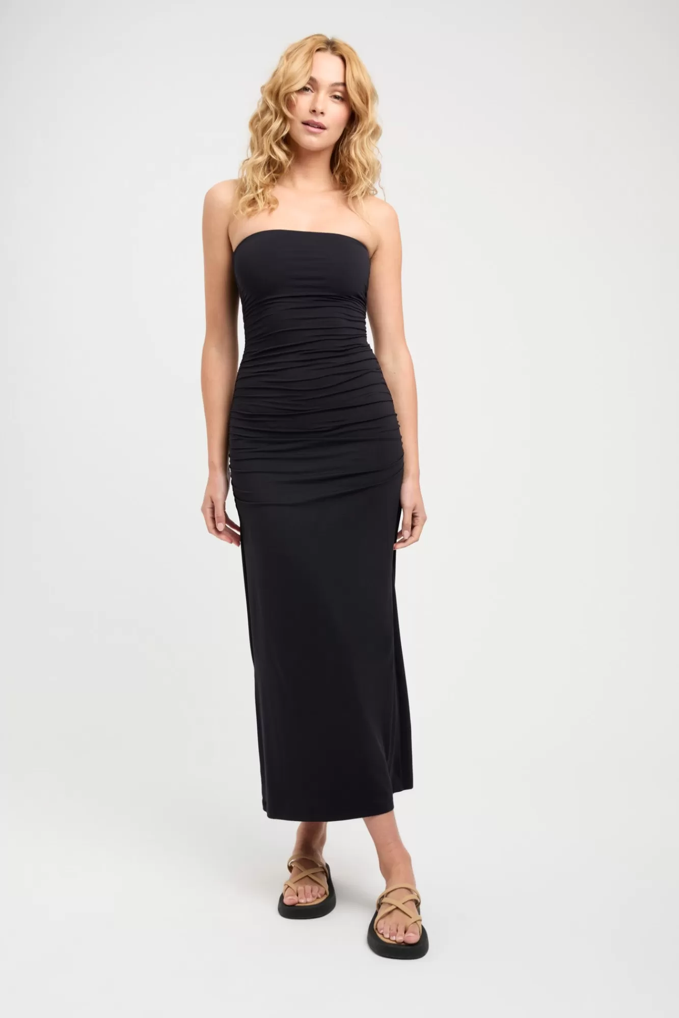 KOOKAÏ Elise Strapless Dress Black Discount