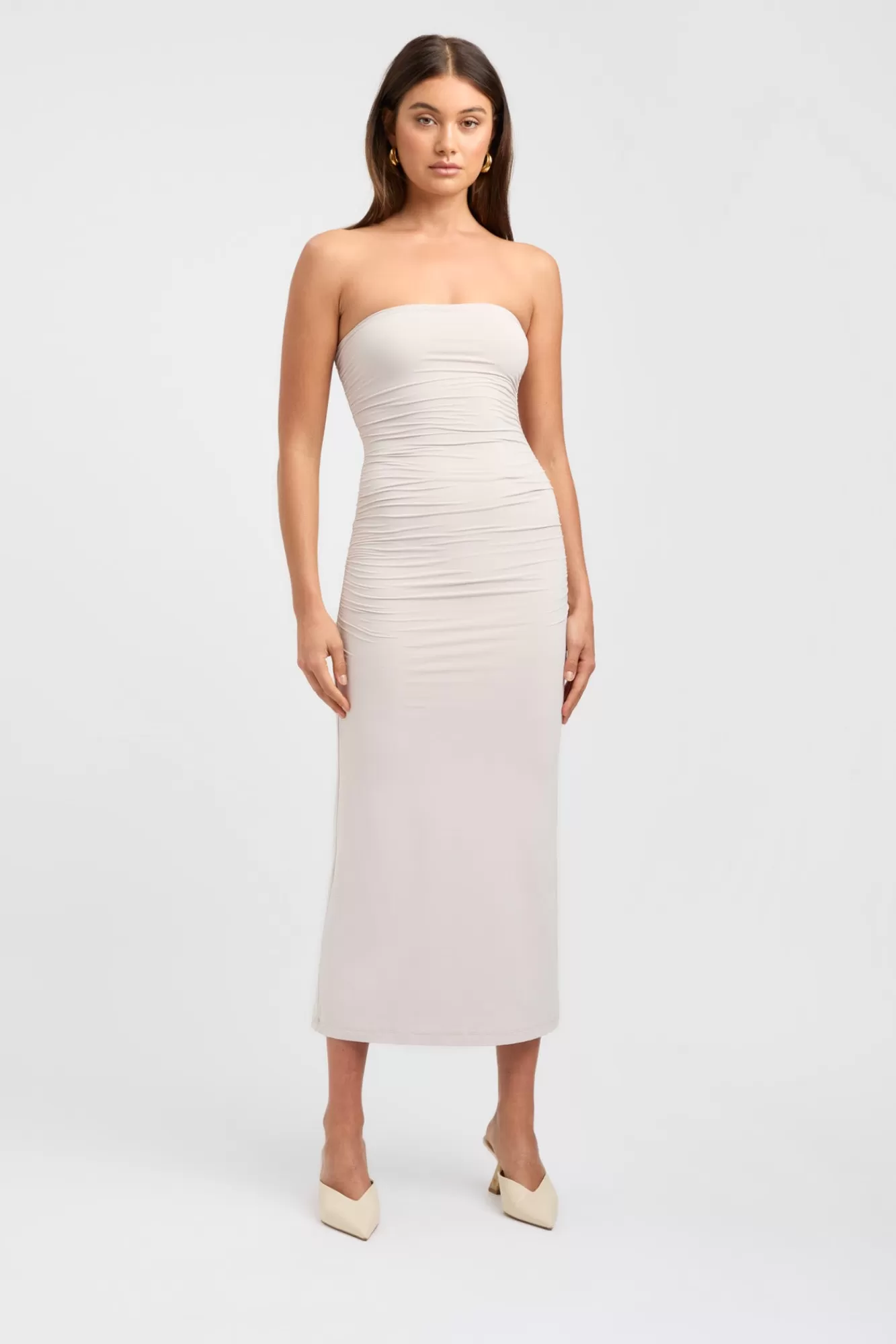 KOOKAÏ Elise Strapless Dress Moonlight Cheap