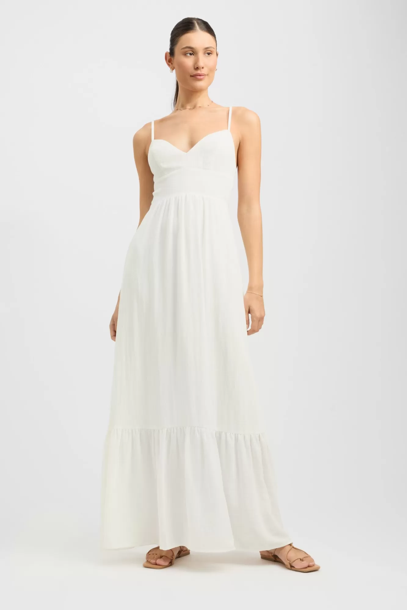 KOOKAÏ Hayman Maxi Dress White Store