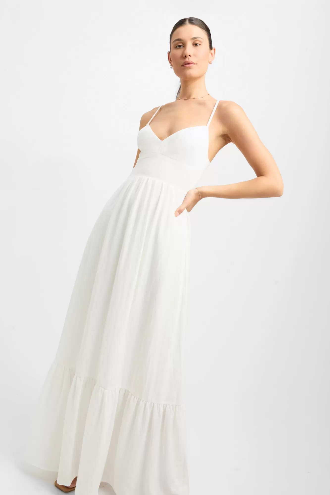 KOOKAÏ Hayman Maxi Dress White Store