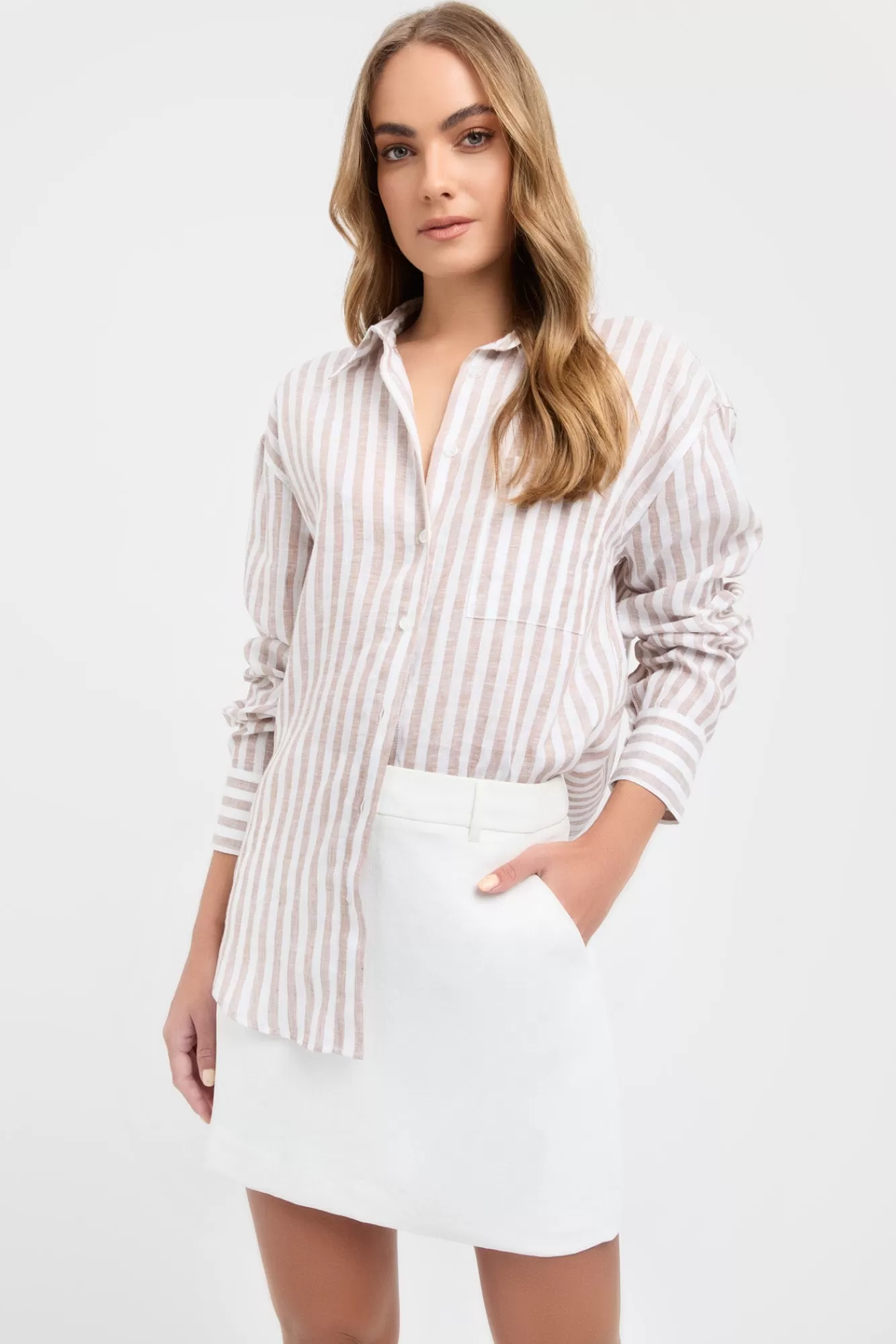 KOOKAÏ Issy Stripe Shirt Multi Best