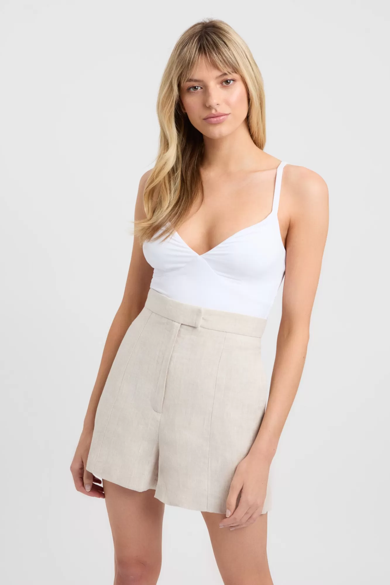 KOOKAÏ Ivana Crop White Discount