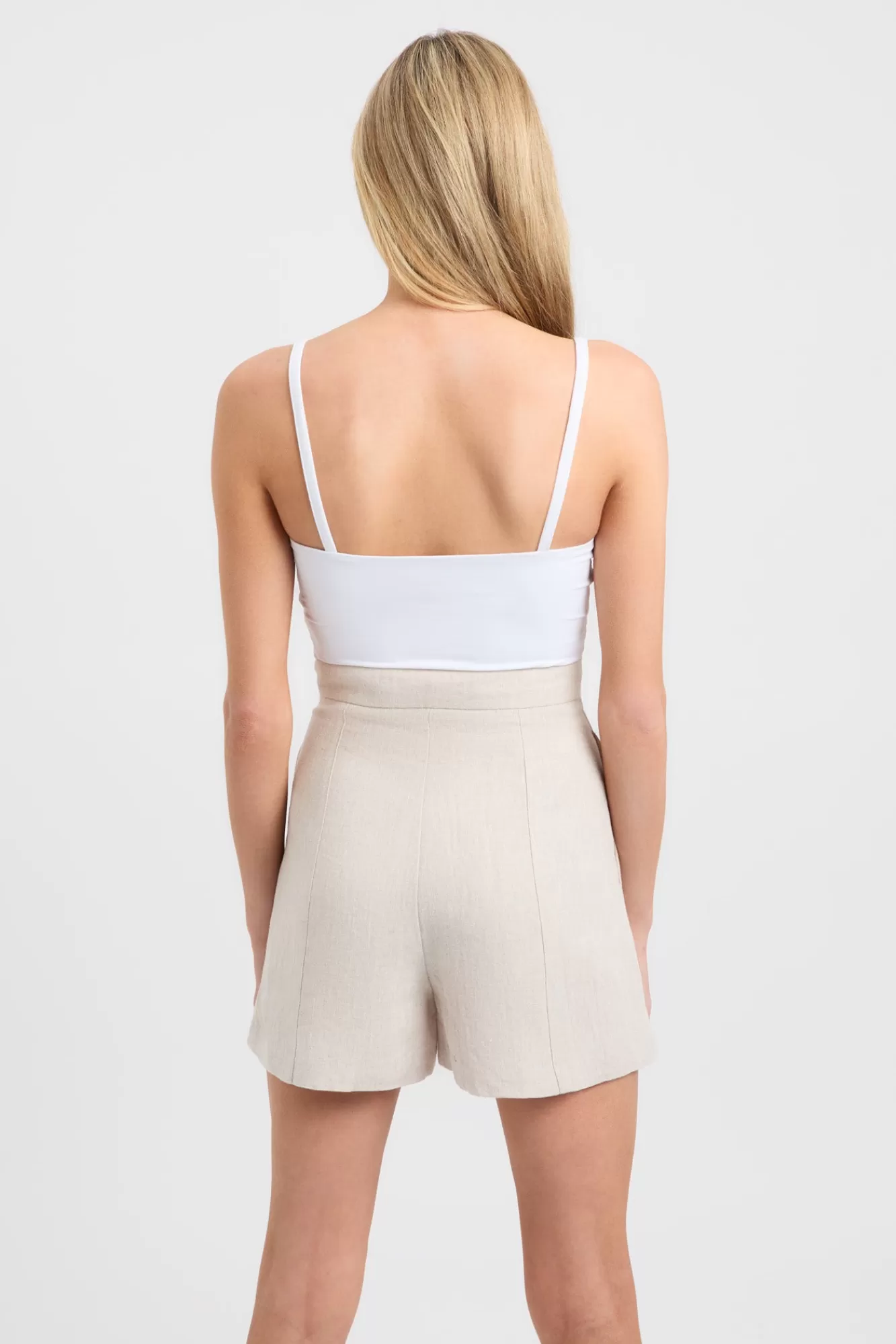 KOOKAÏ Ivana Crop White Discount