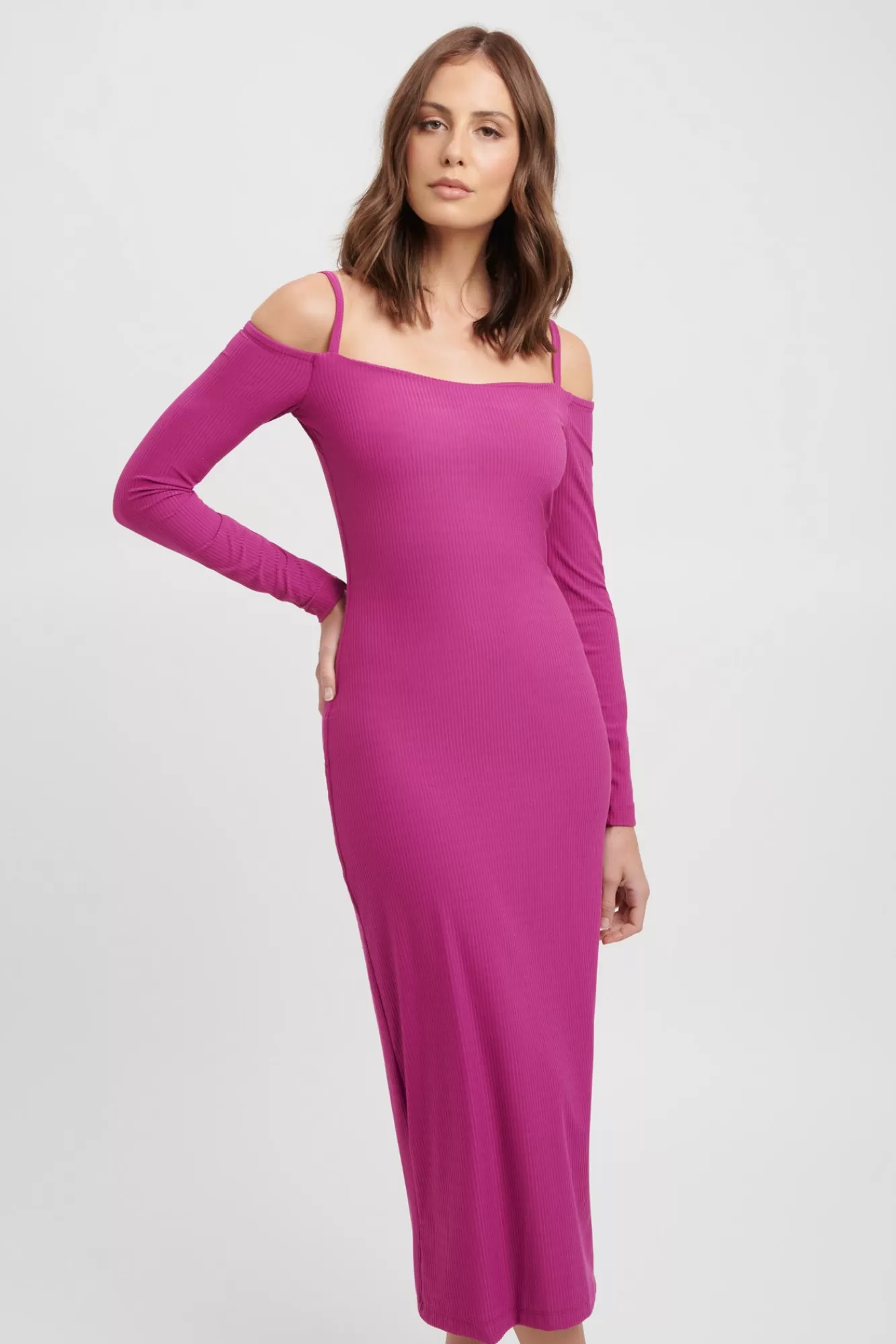 KOOKAÏ Jewell Midi Dress Wild Viola Sale