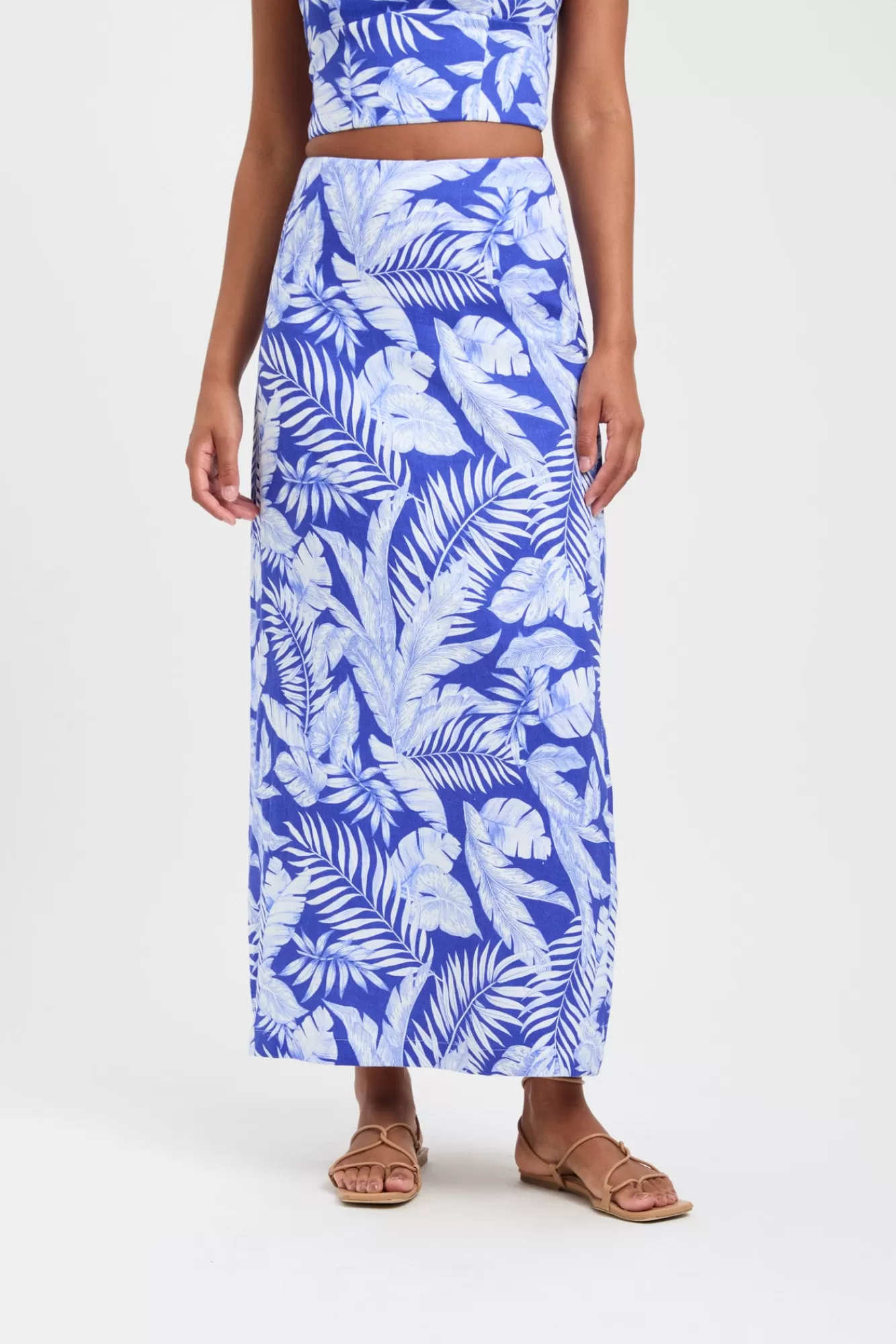 KOOKAÏ Justine Maxi Skirt Dazzling Blue Hot