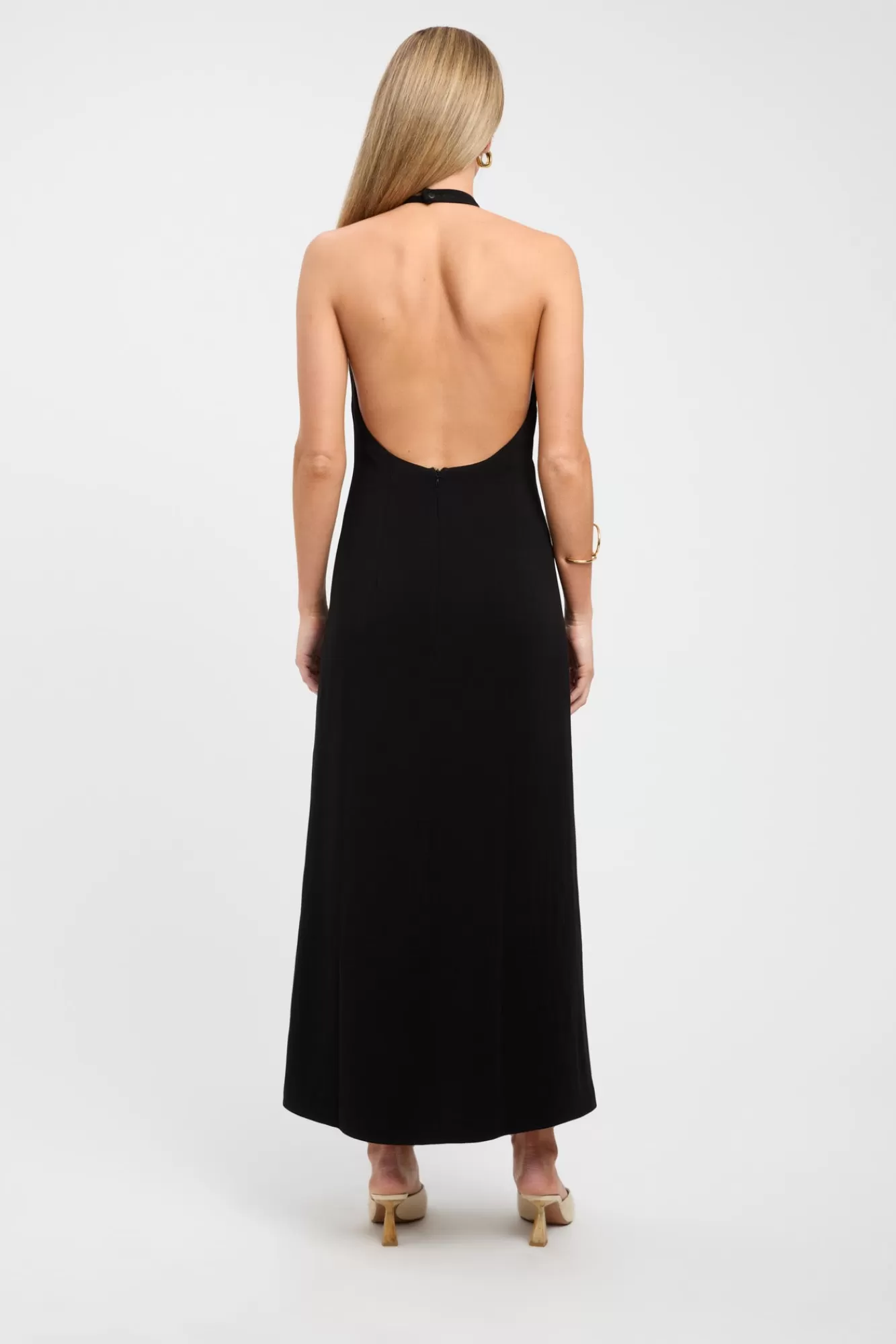 KOOKAÏ Koko Deep Vee Dress Black Sale