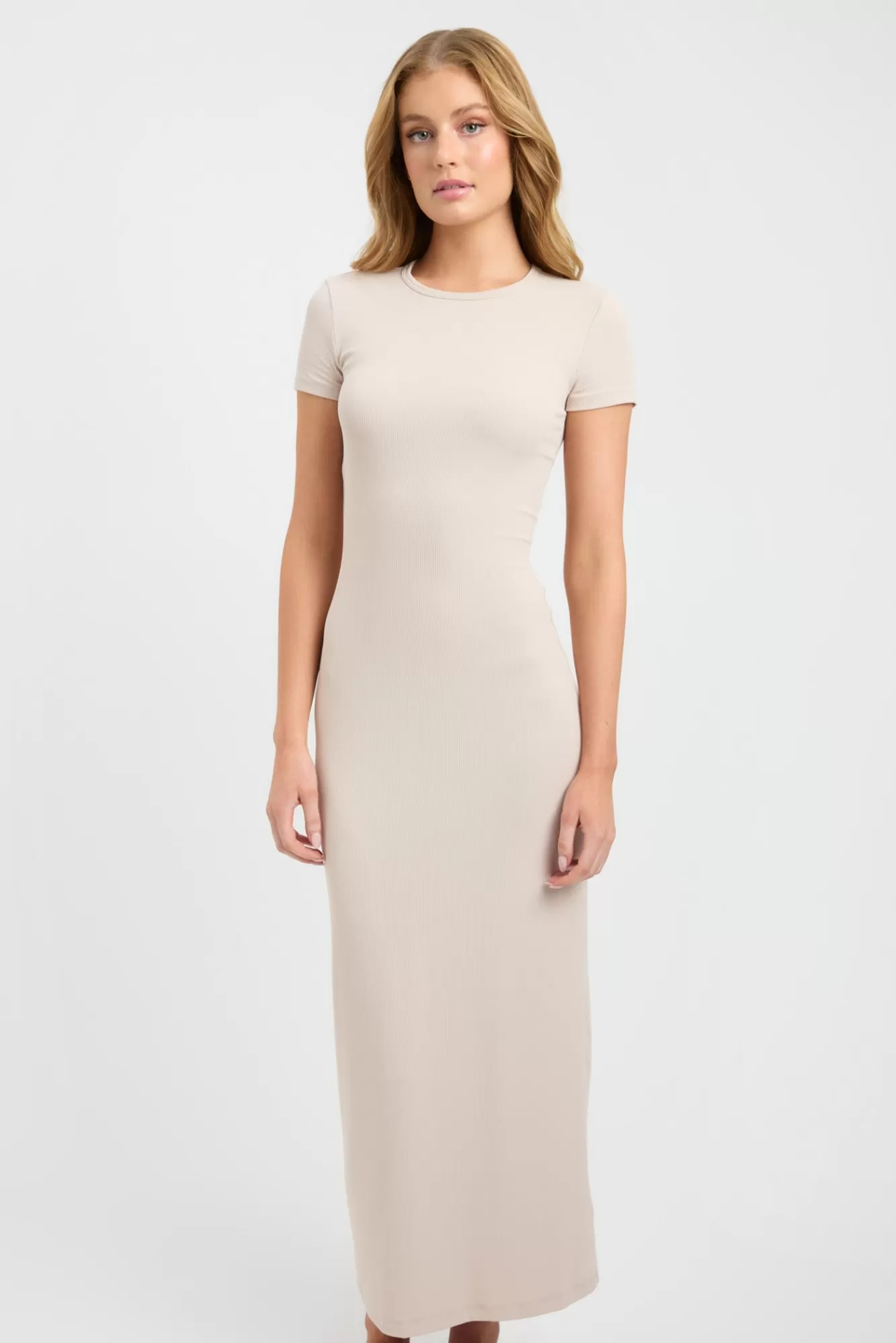 KOOKAÏ Lani Midi Dress Warm Beige Best Sale