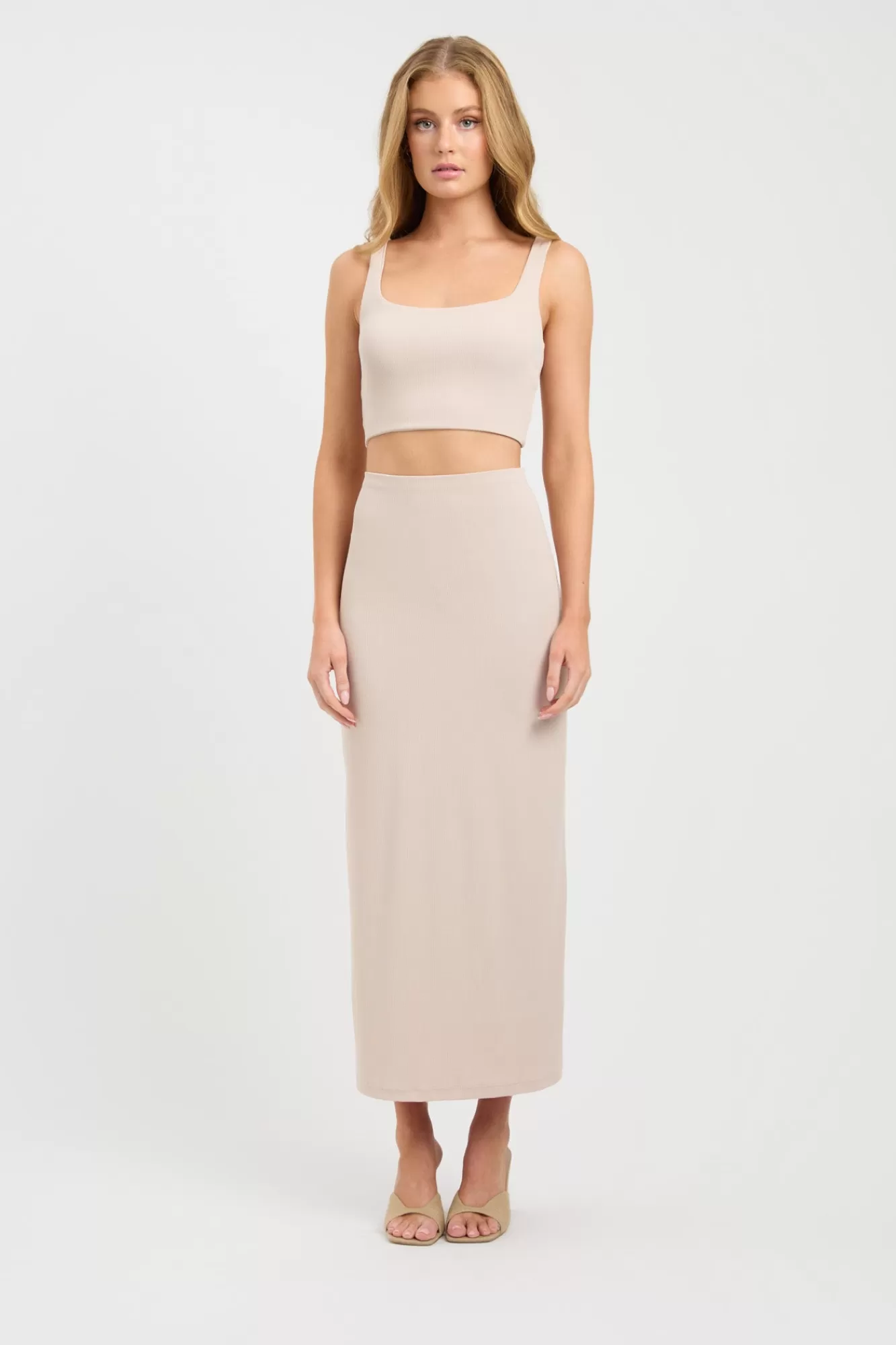 KOOKAÏ Laura Crop Warm Beige Discount