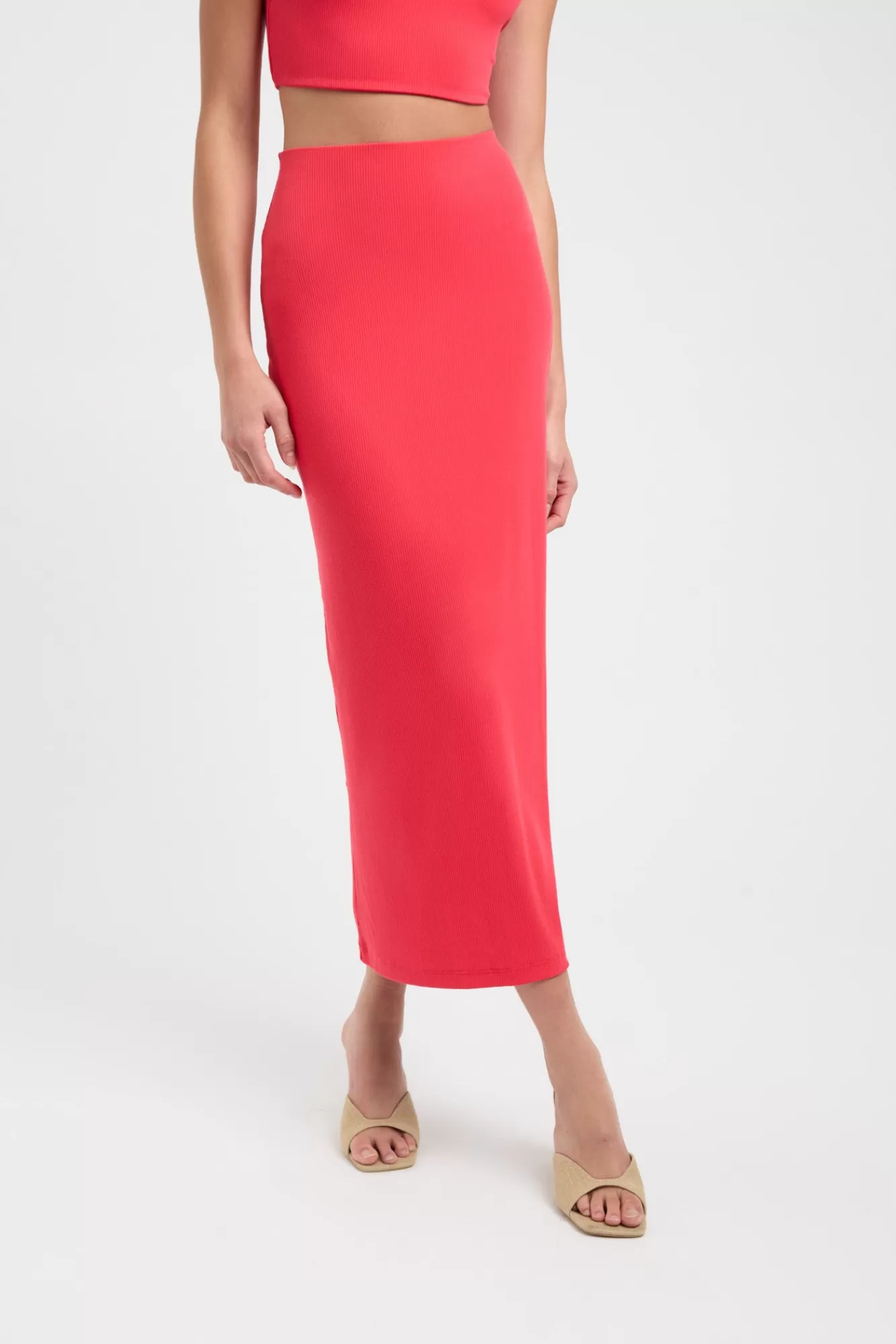 KOOKAÏ Laura Skirt Candy Red Cheap