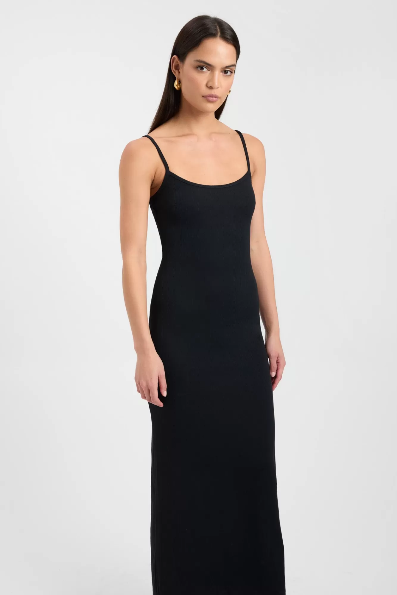 KOOKAÏ Layla Long Dress Black New