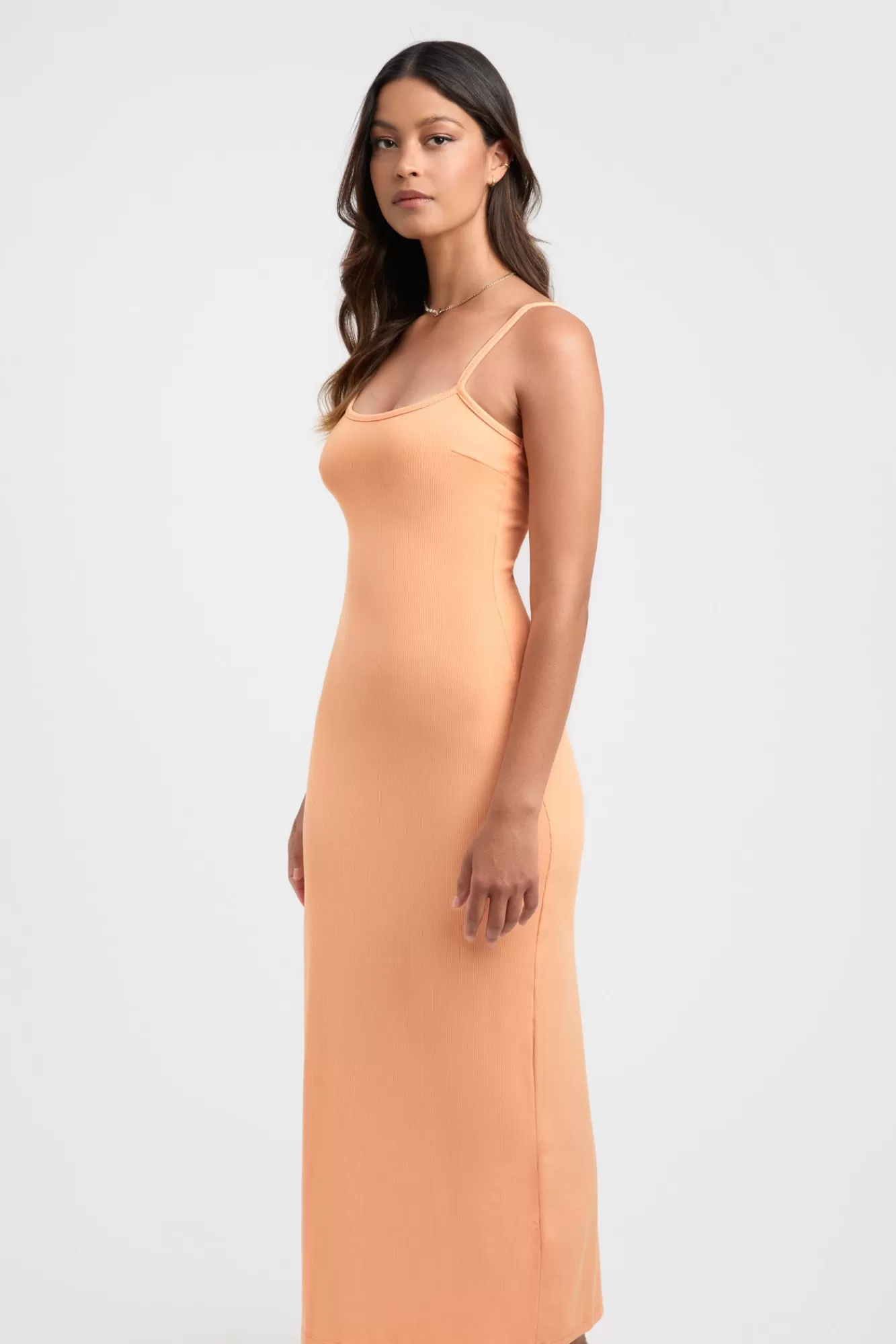 KOOKAÏ Layla Long Dress Peach Quartz Online