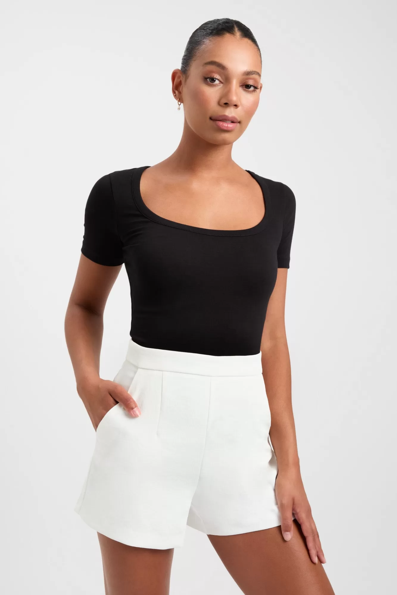 KOOKAÏ Lillie Top Black Clearance