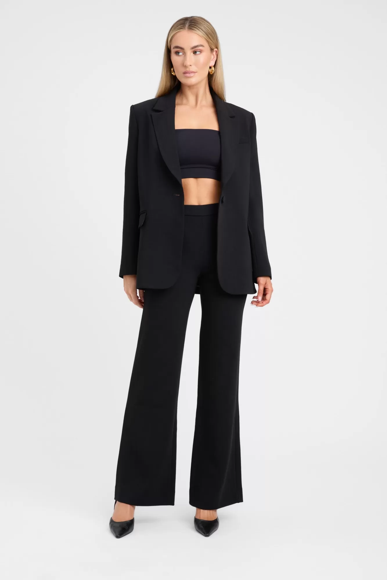 KOOKAÏ Lux Staple Blazer Black Best Sale