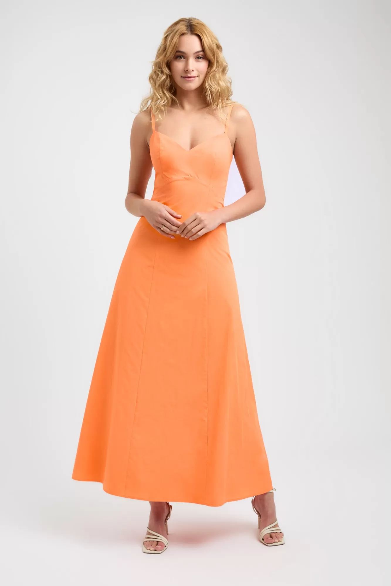 KOOKAÏ Maguy Maxi Dress Tangerine Cheap