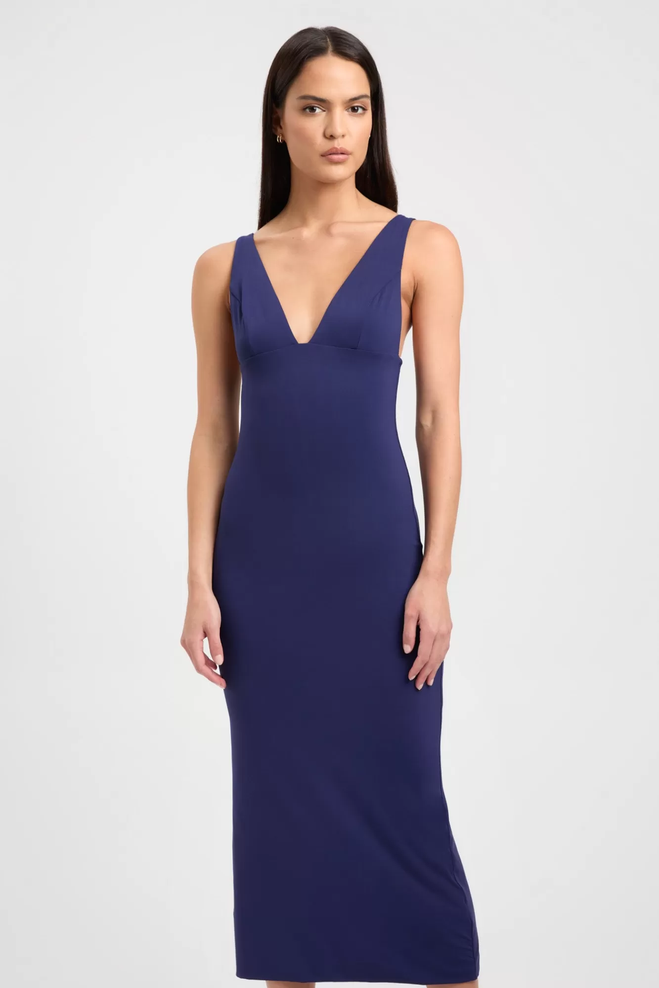 KOOKAÏ Magy Midi Dress Navy Night Hot