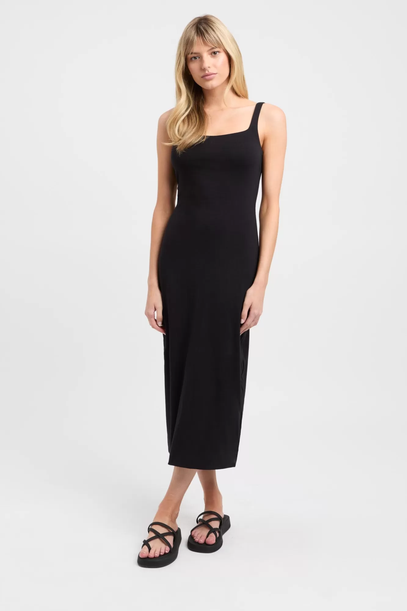 KOOKAÏ Marcella Midi Dress Black Clearance