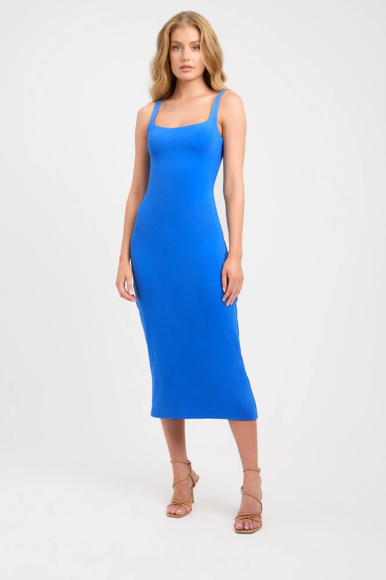 KOOKAÏ Marcella Midi Dress Adriatic Cheap