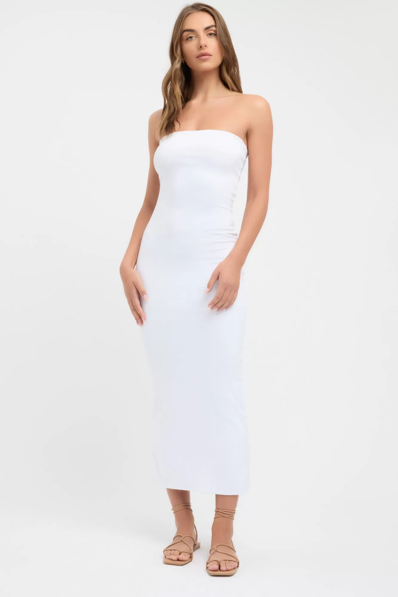 KOOKAÏ Matilda Maxi Dress White New