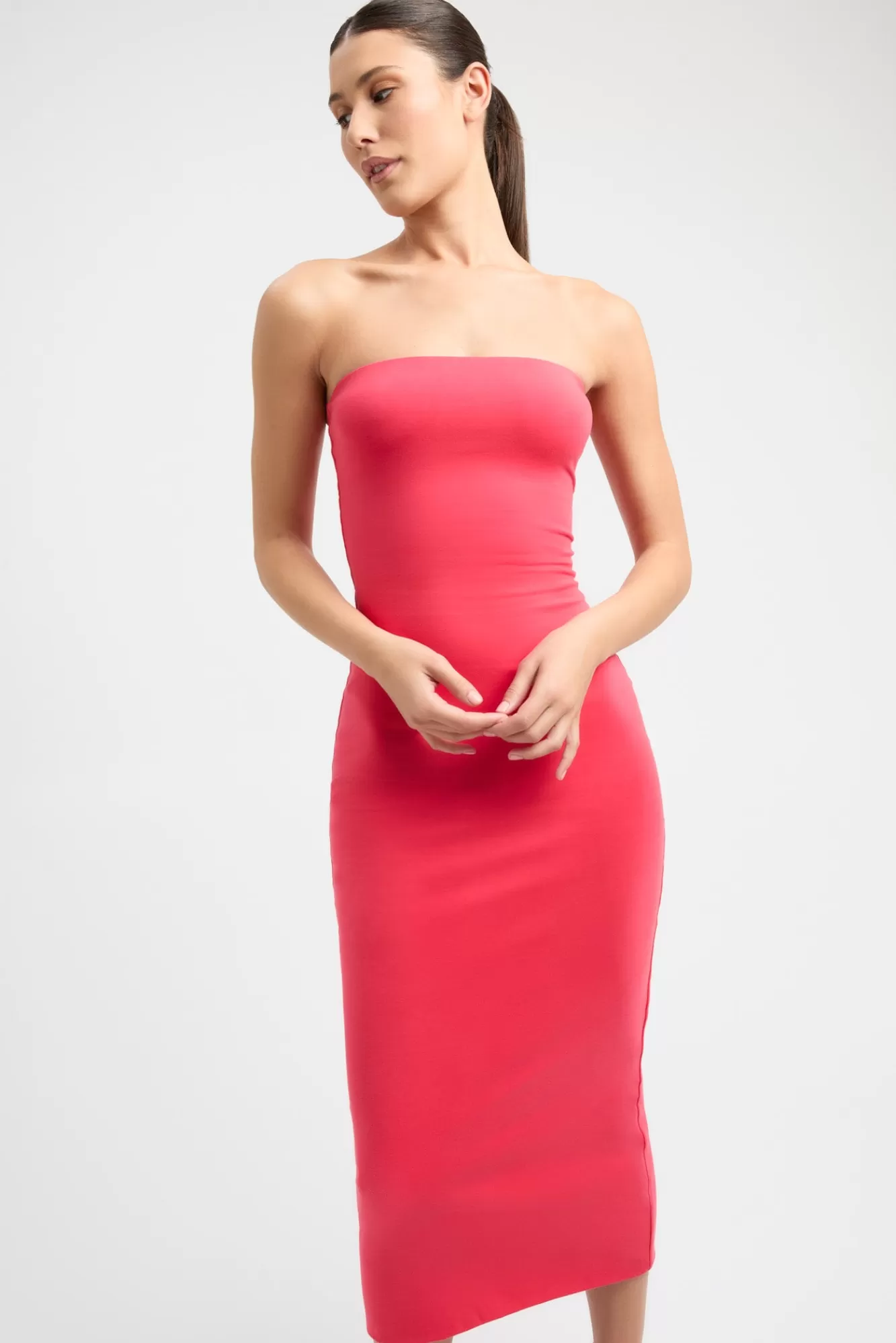 KOOKAÏ Matilda Maxi Dress Candy Red Best Sale