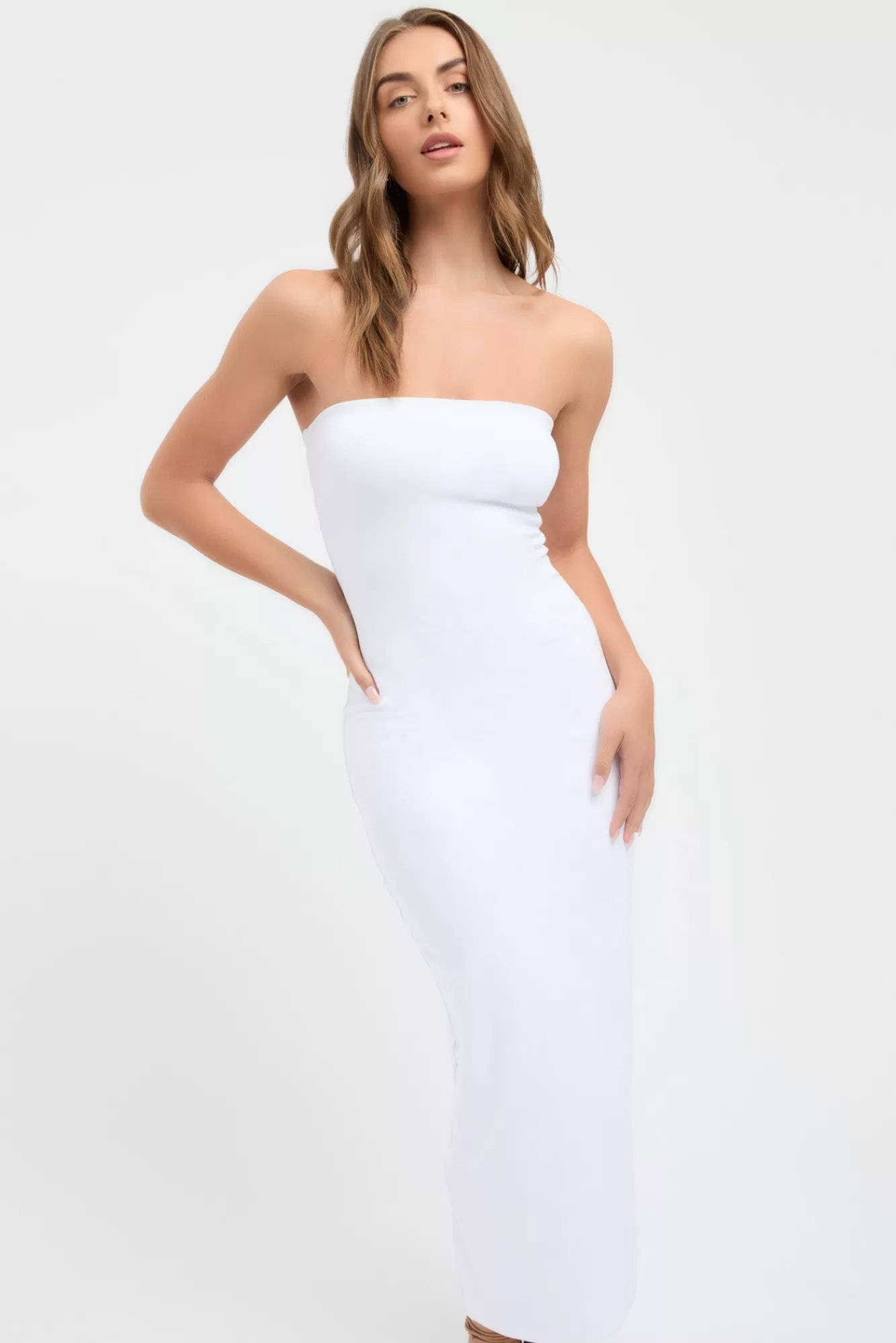 KOOKAÏ Matilda Maxi Dress White Discount