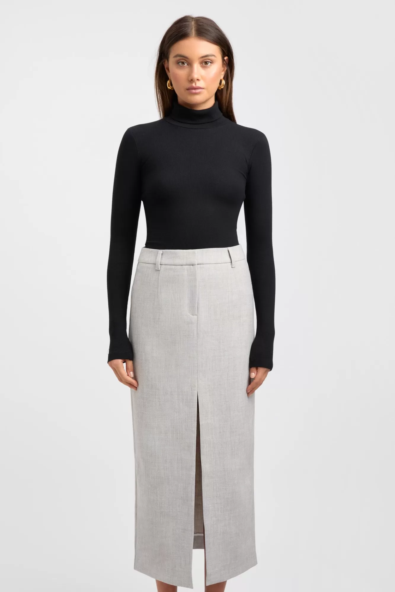 KOOKAÏ Mattie Turtleneck Top Black Online