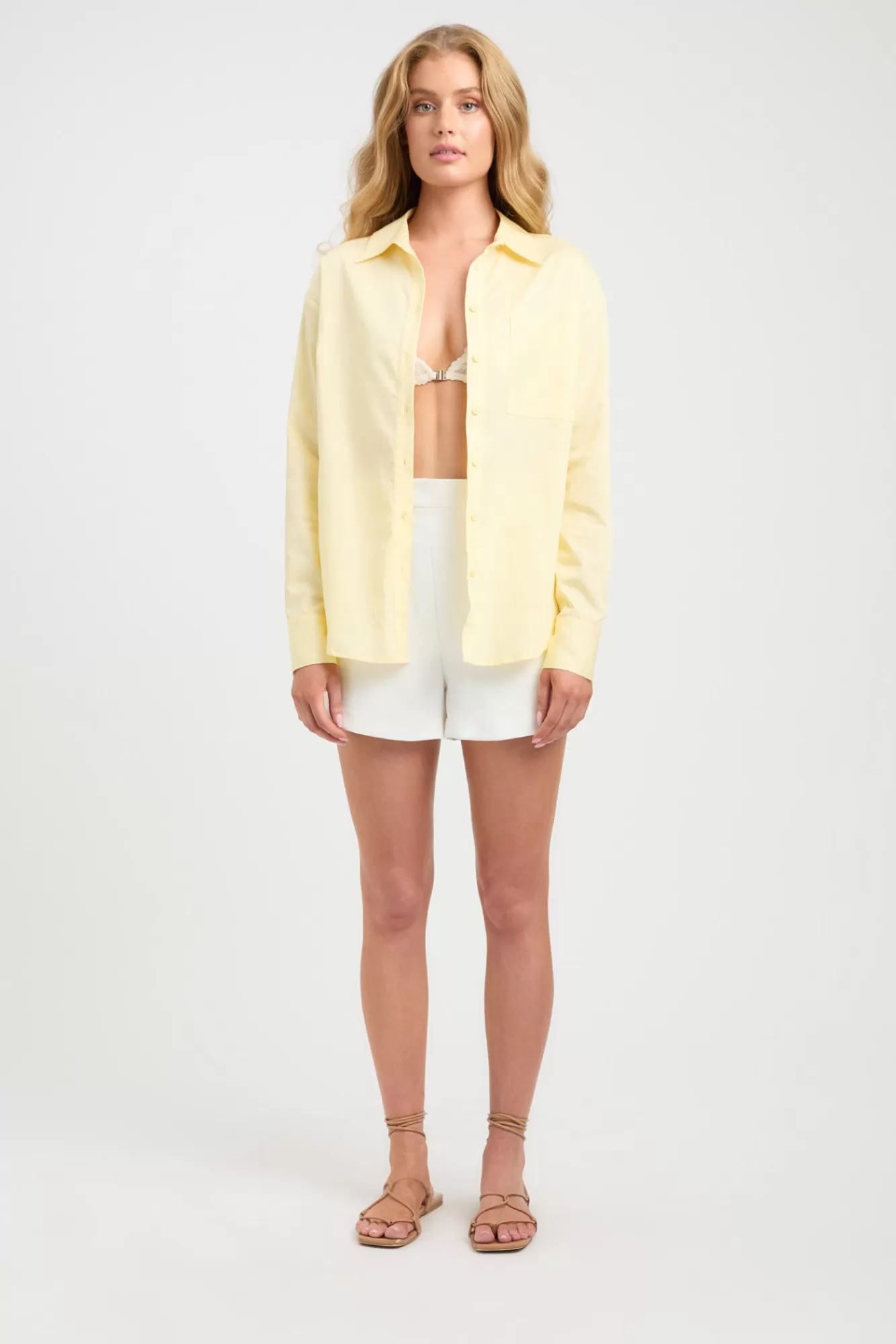 KOOKAÏ Monaco Jewel Shirt Lemon Drop Clearance