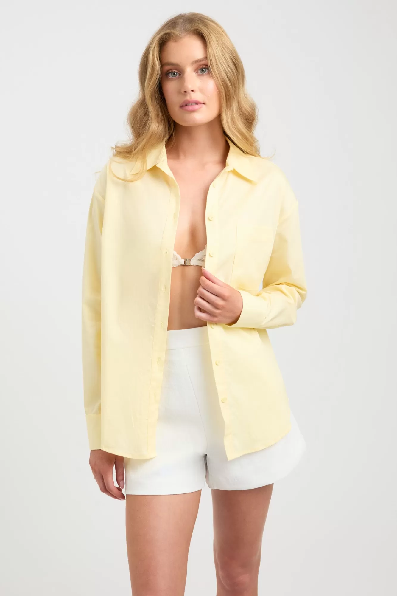 KOOKAÏ Monaco Jewel Shirt Lemon Drop Clearance