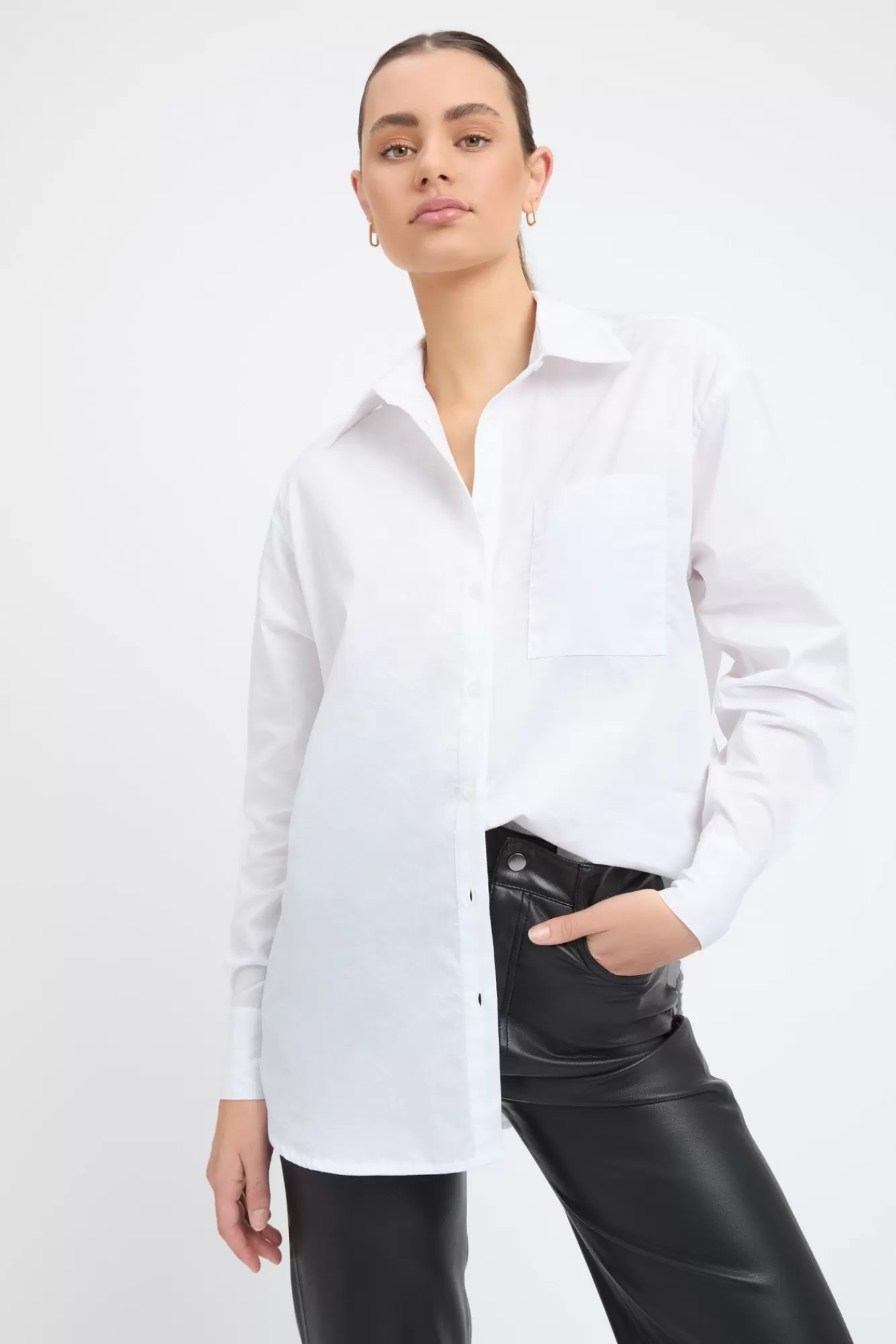 KOOKAÏ Monaco Staple Shirt White Shop