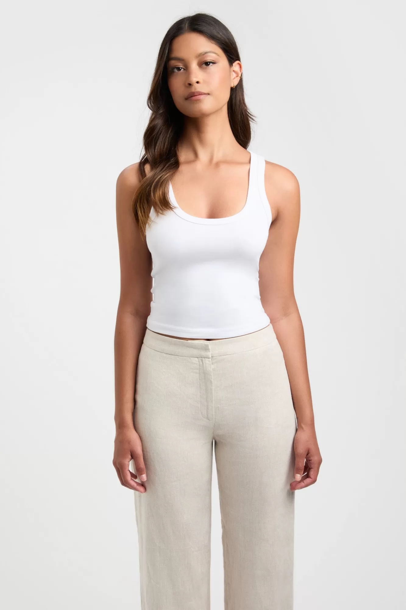 KOOKAÏ Ness Tank White Clearance