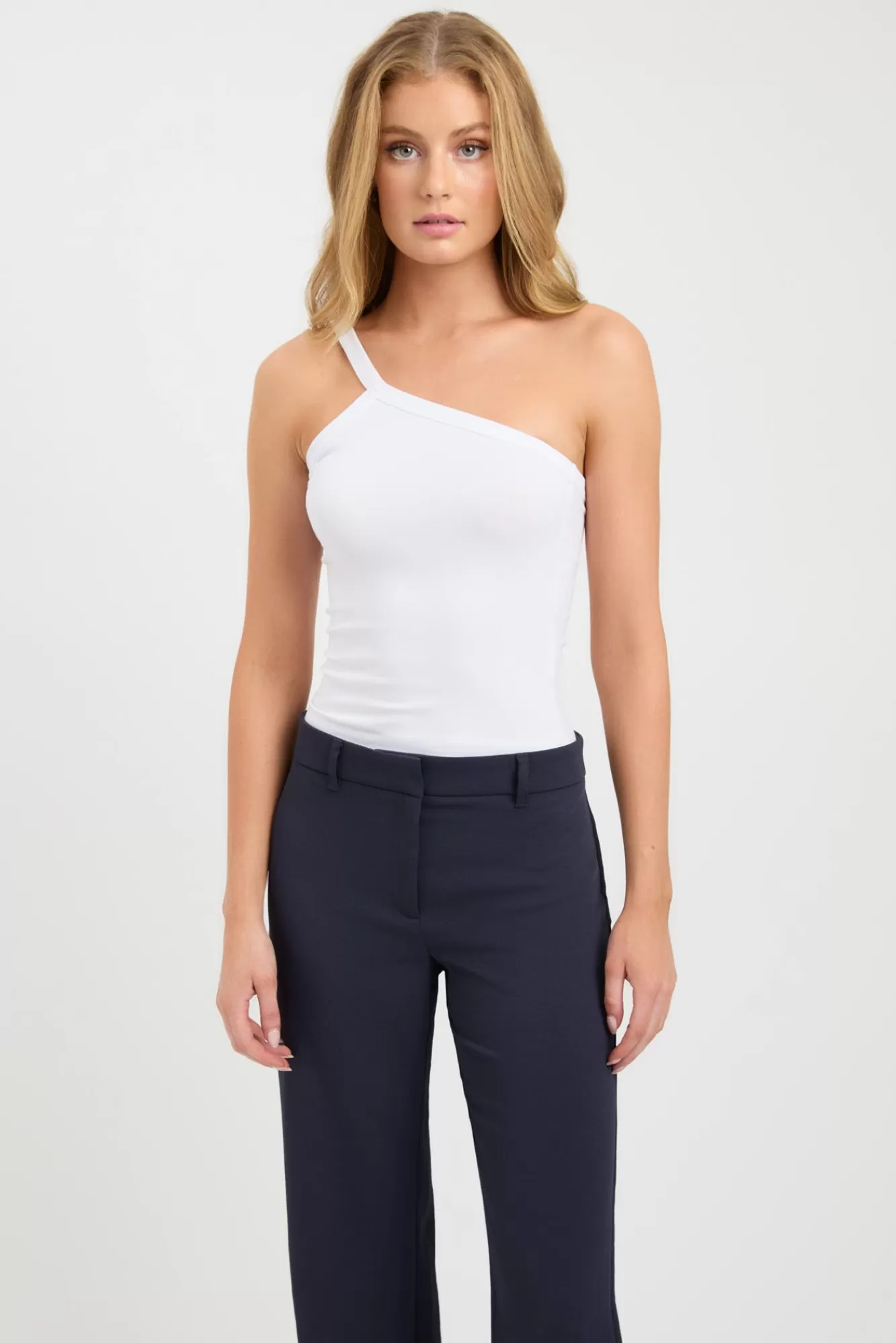 KOOKAÏ Nikki One Shoulder Top White Outlet