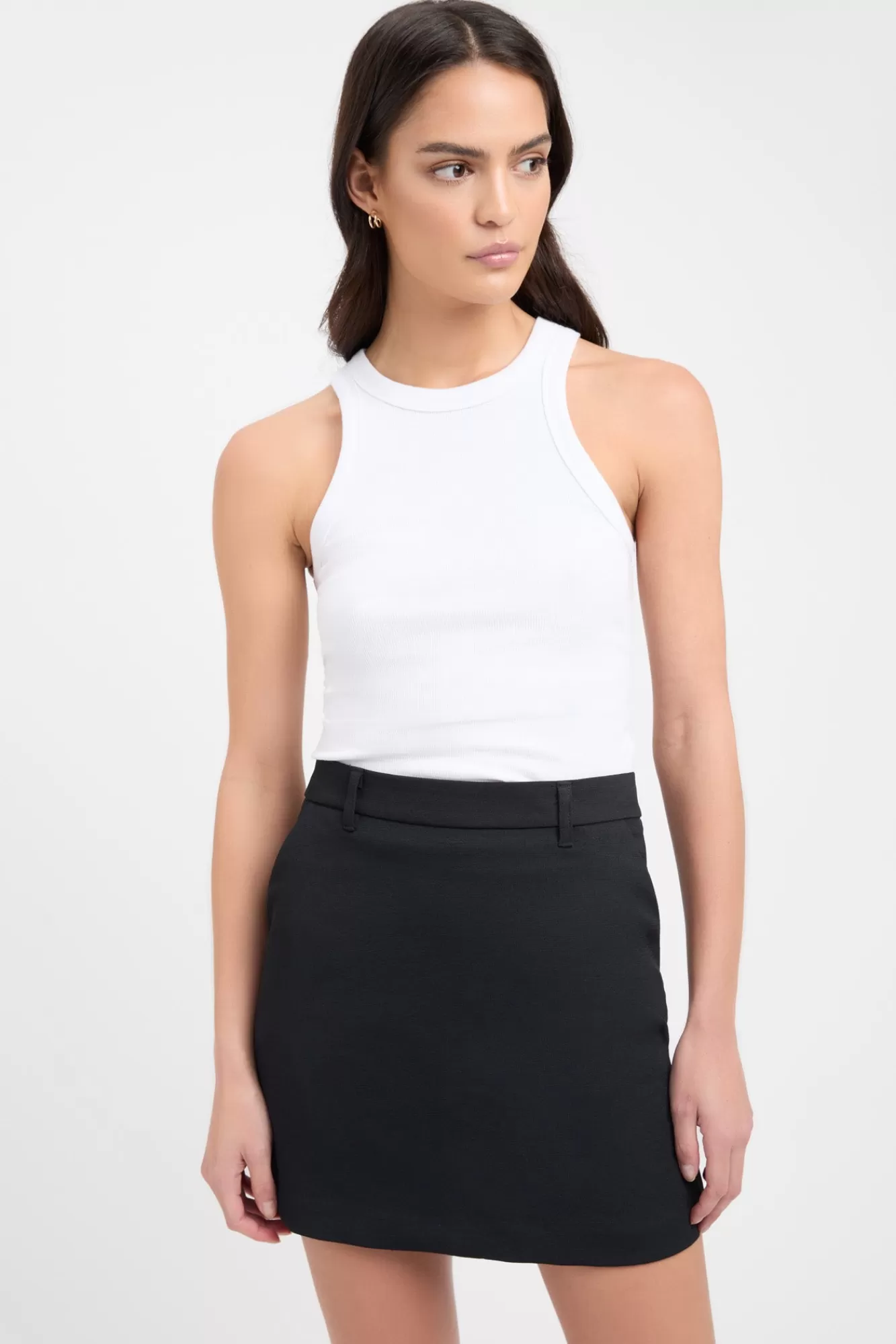 KOOKAÏ Oyster Low Rise Skirt Black Online